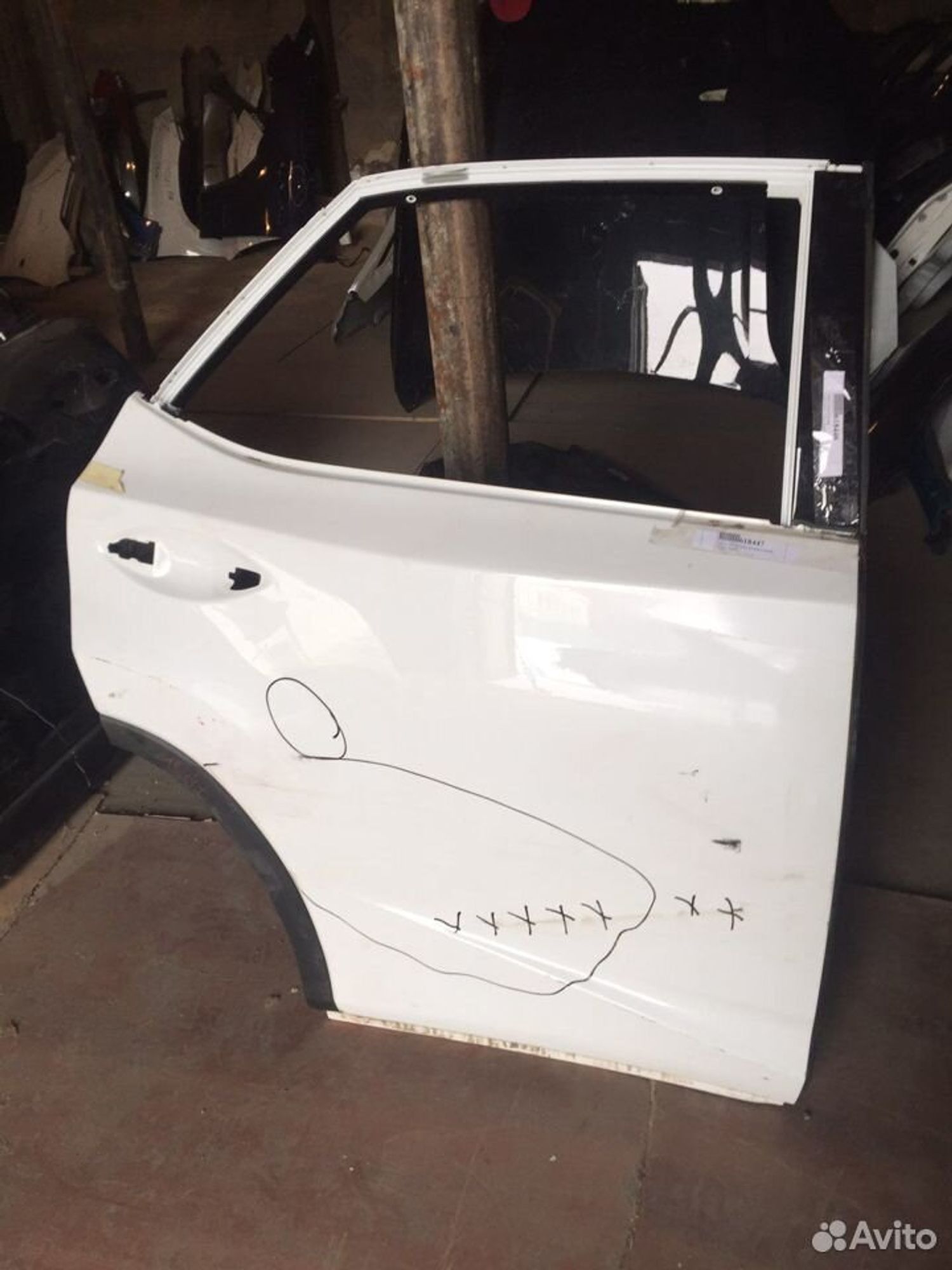 Дверь задняя правая Лексус RX, 8000 рублей, Челябинск