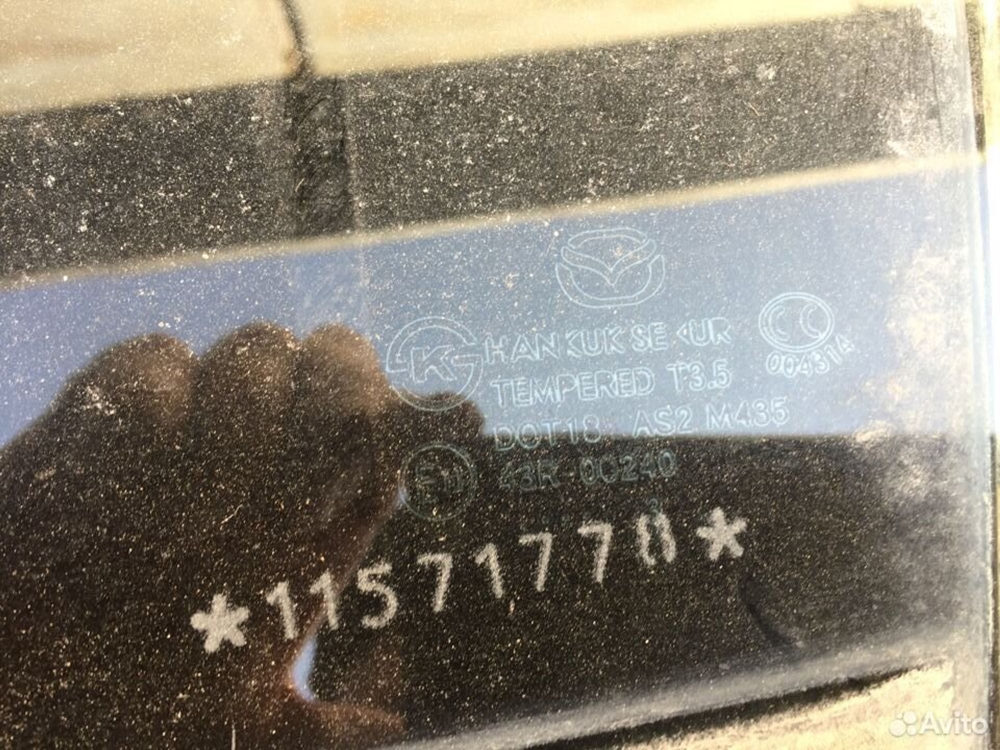 Стекло задней левой двери Мазда 3 BL седан, 1500 рублей, Челябинск