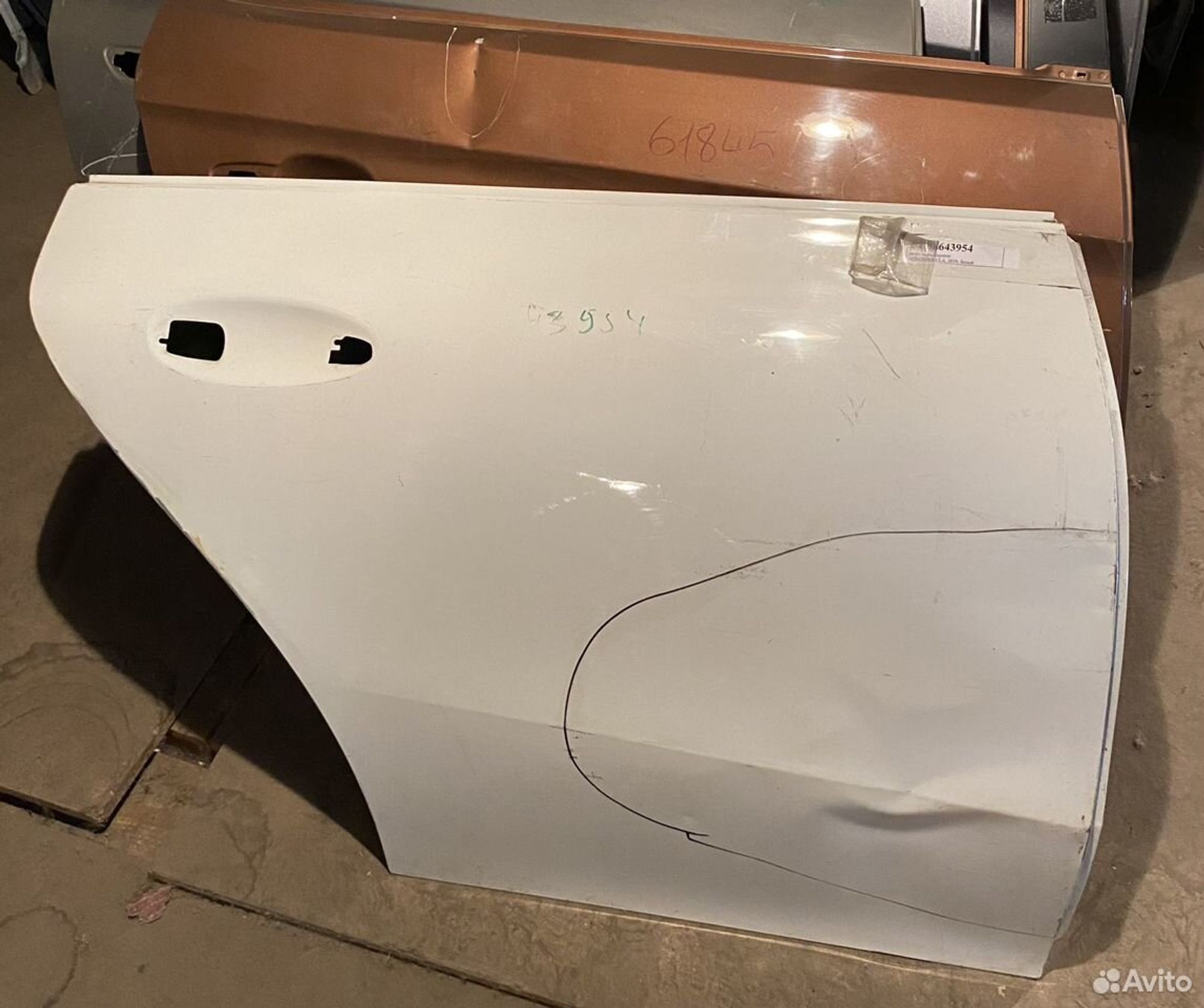 Дверь задняя правая Mercedes-Benz CLA 118, 9000 рублей, Челябинск