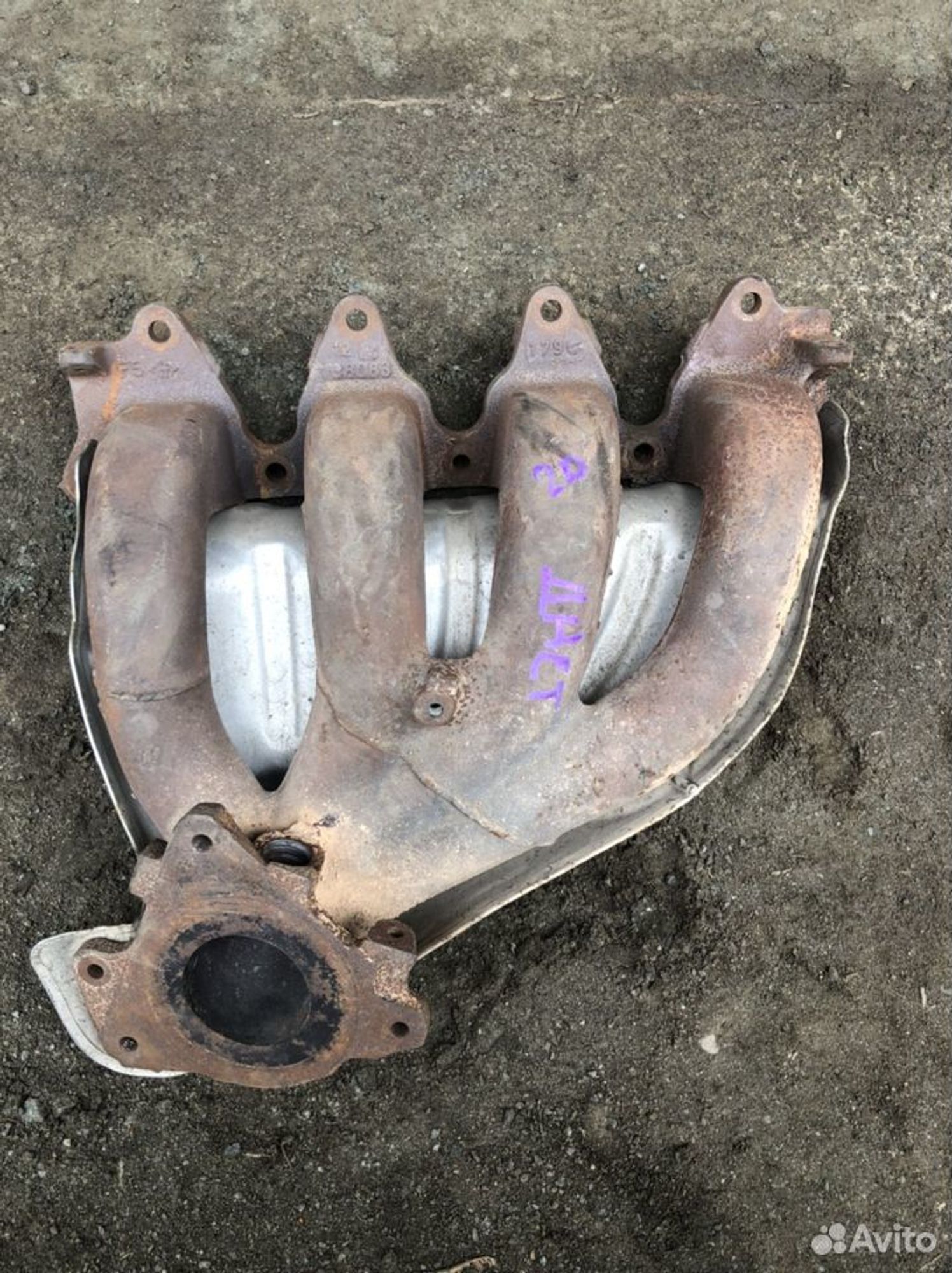 Коллектор выпускной Рено Дастер F4R 2.0, 3500 рублей, Челябинск