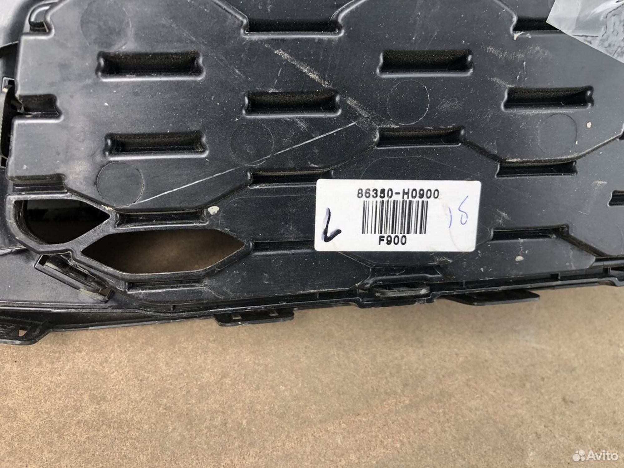 Решетка радиатора Киа Рио 4 X-line 2020- рест, 5500 рублей, Челябинск