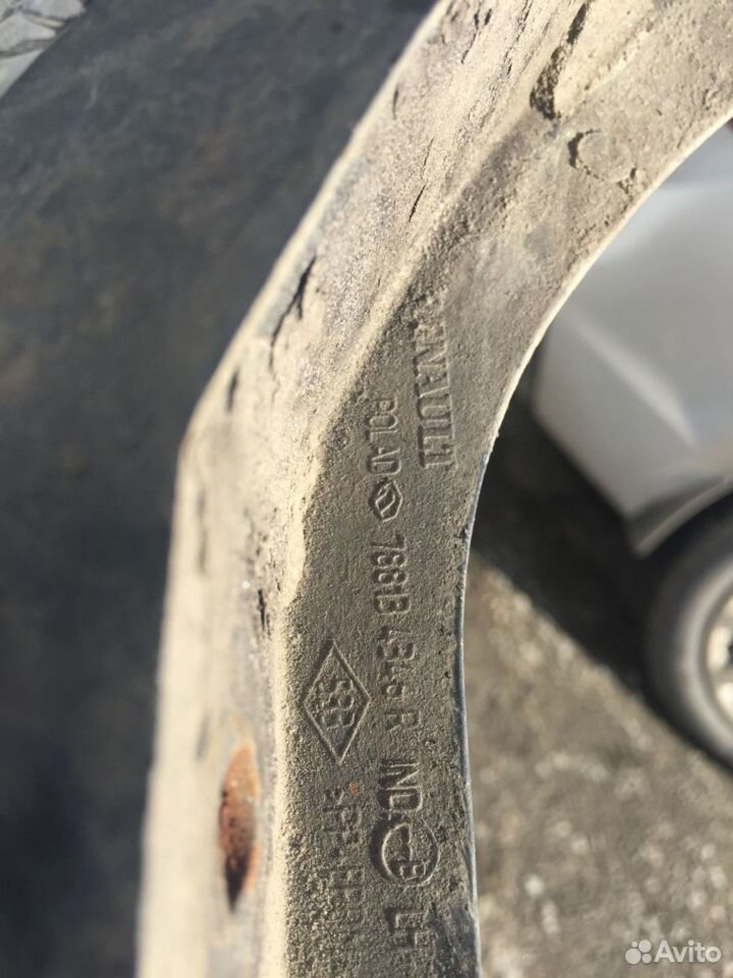 Брызговик задний левый Renault Duster, 500 рублей, Челябинск