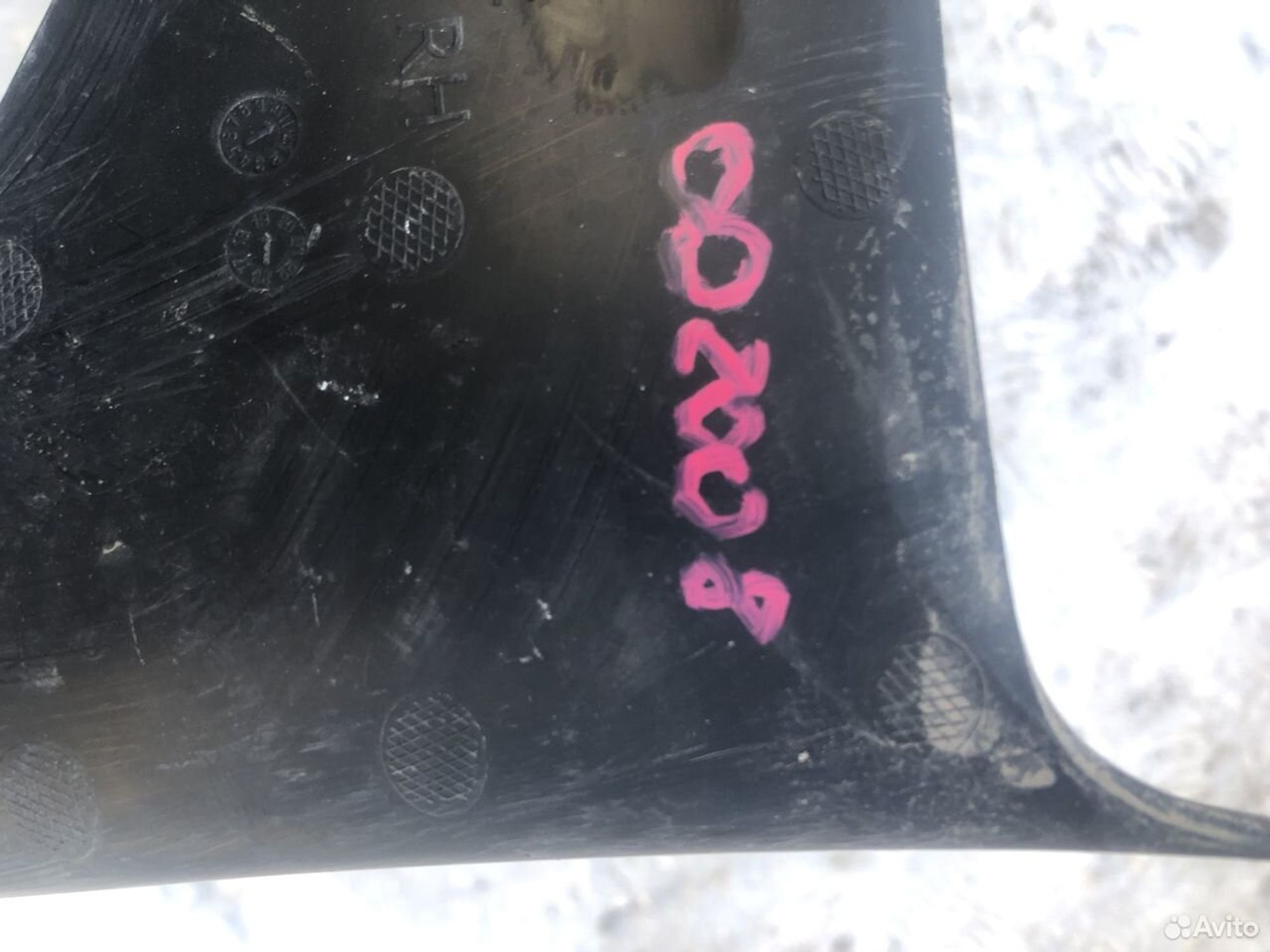 Накладка бампера передняя правая Мерседес С W205, 1000 рублей, Челябинск