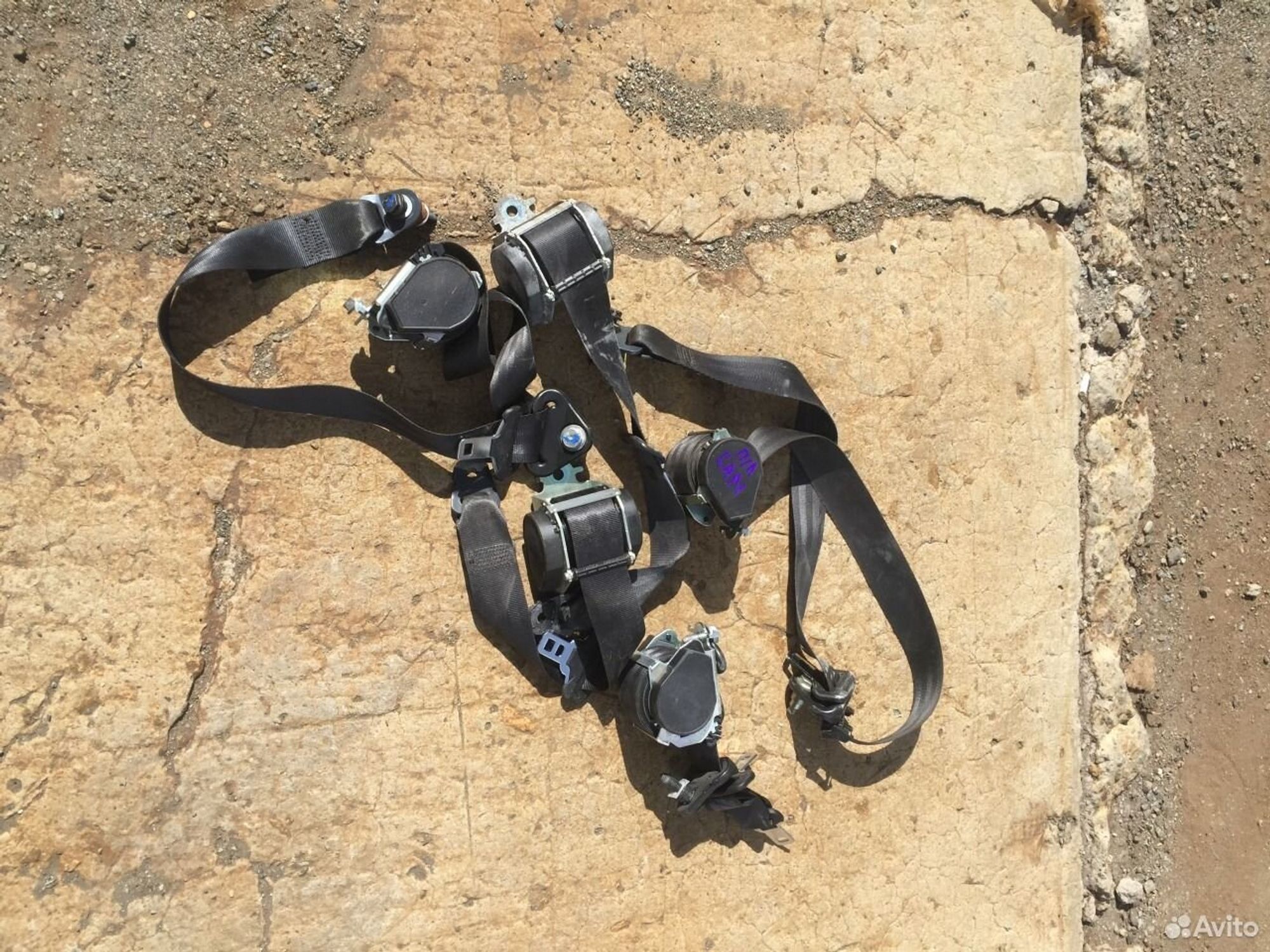 Ремень безопасности Рено Логан Сандеро, 600 рублей, Челябинск