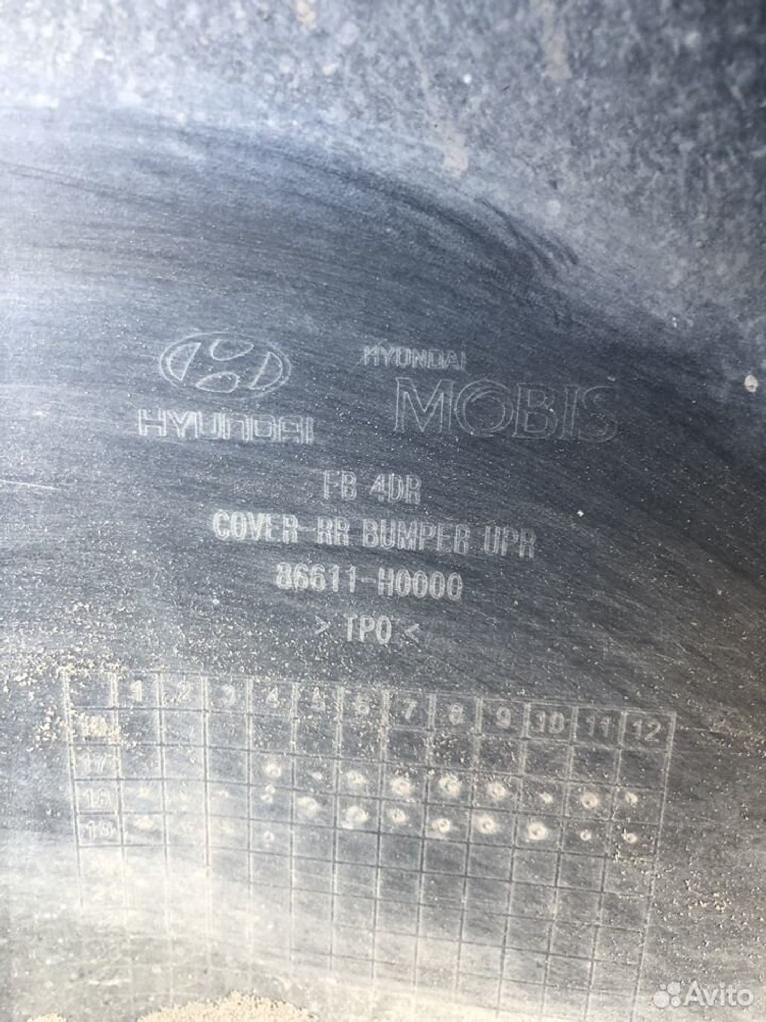 Бампер задний Киа Рио 4 FB 2017-2020, 4500 рублей, Челябинск