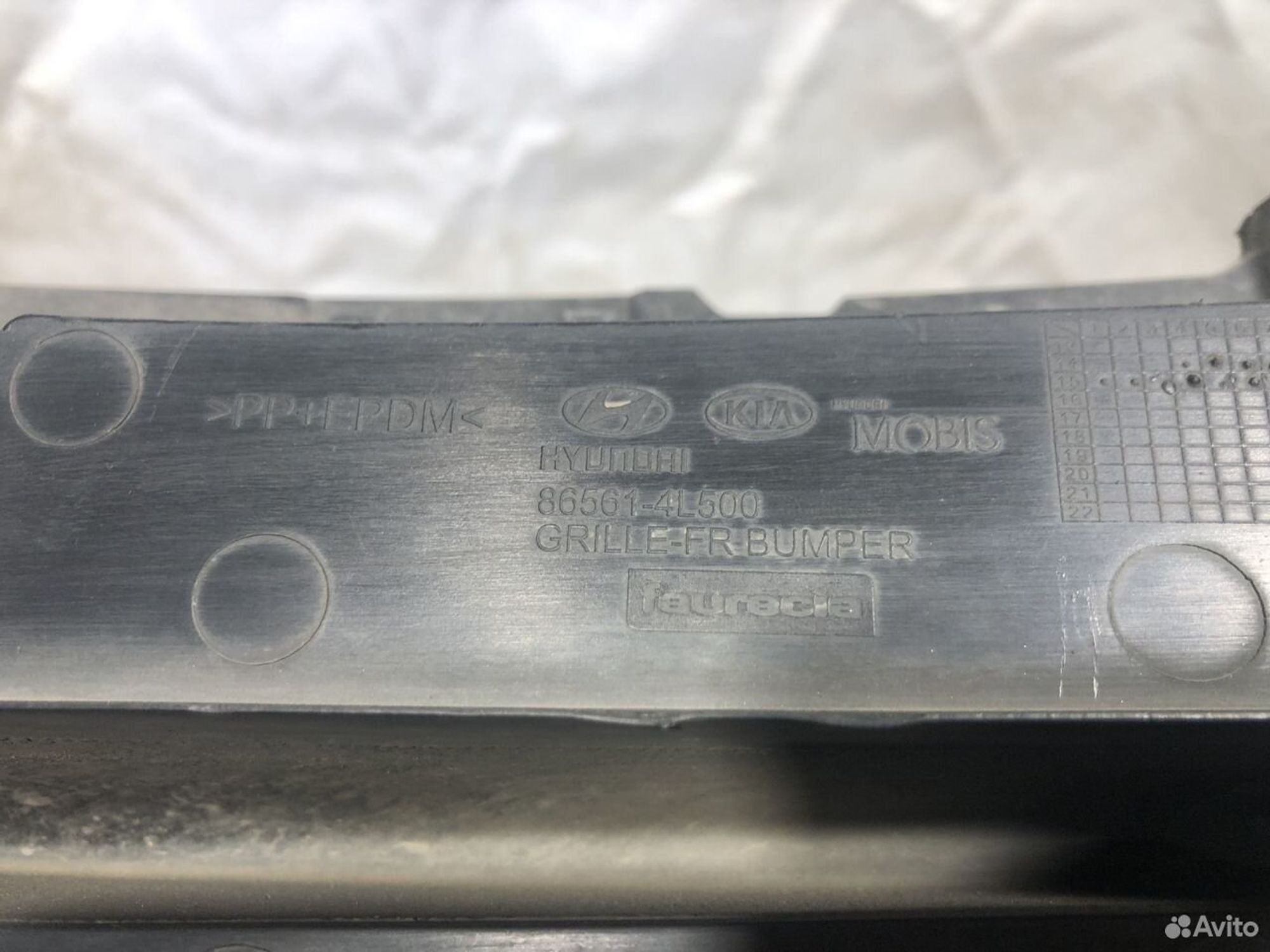 Решетка бампера Хендай Солярис 1 14-17 рест, 800 рублей, Челябинск