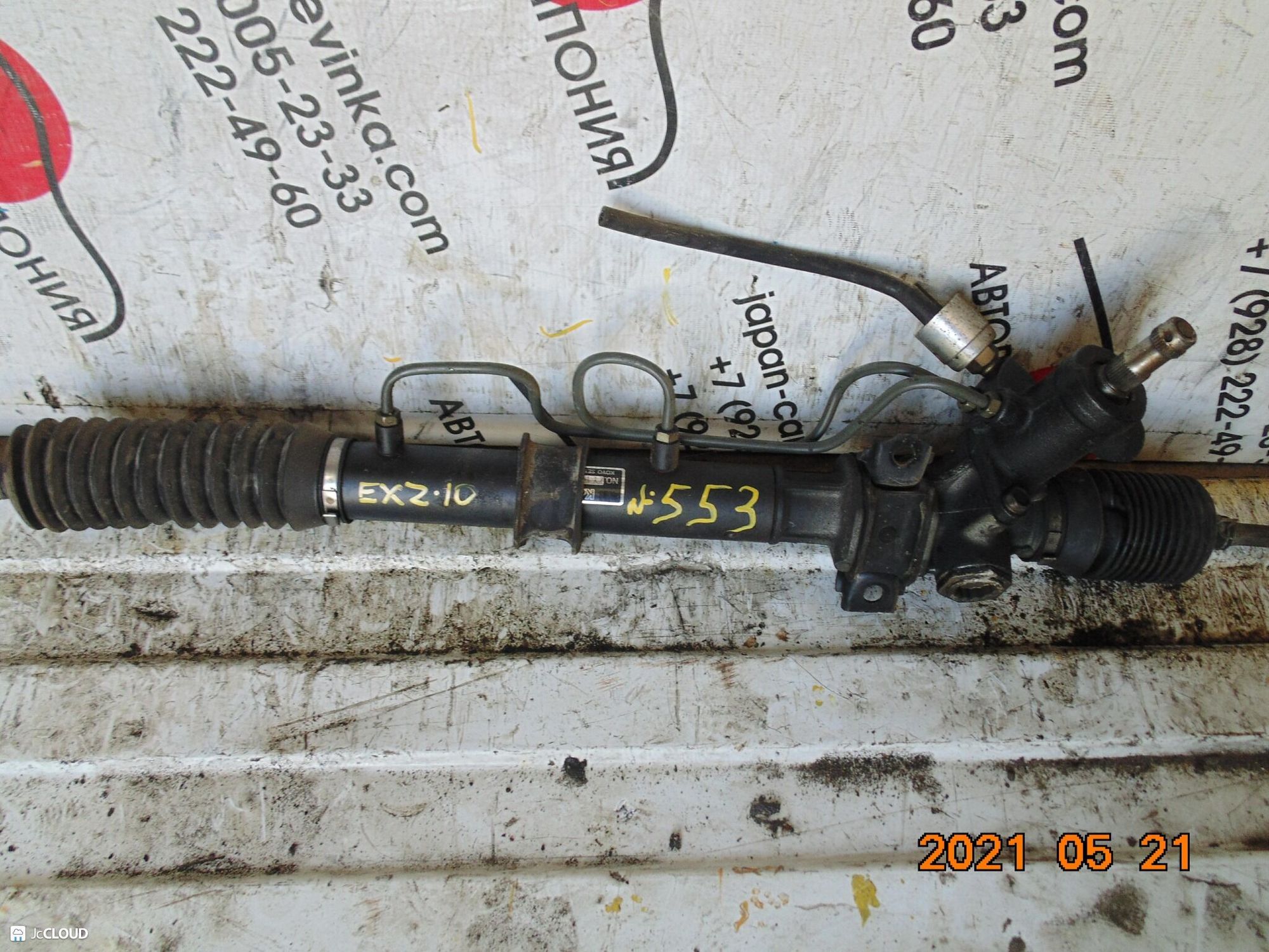 553 рулевая рейка на TOYOTA RAUM EXZ10, 9500 рублей, Невинномысск