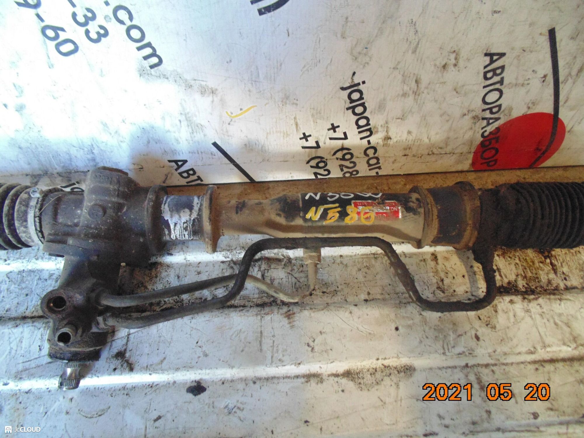 586 рулевая рейка  MITSUBISHI CHARIOT N33W, 12500 рублей, Невинномысск