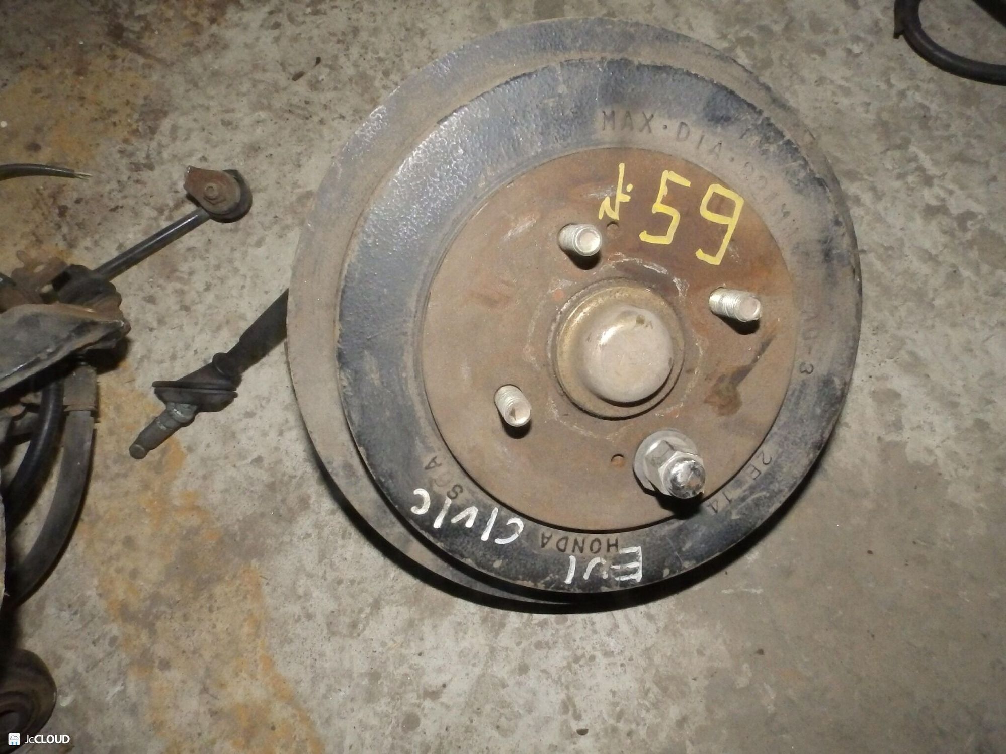 59 ступица зад лево HONDA CIVIC EU1, 5000 рублей, Невинномысск