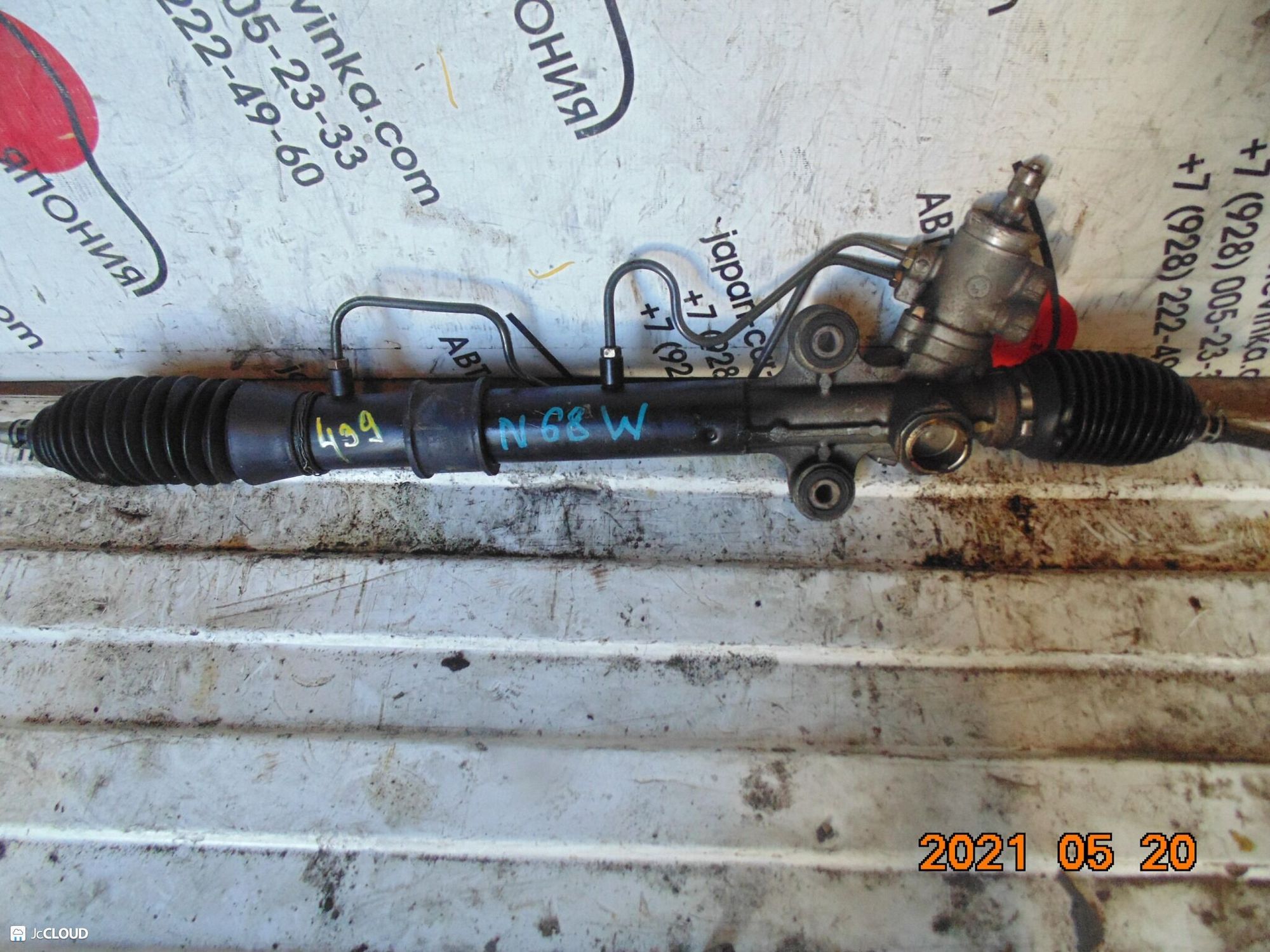 439 рулевая рейка  MITSUBISHI RVR N68W, 7500 рублей, Невинномысск