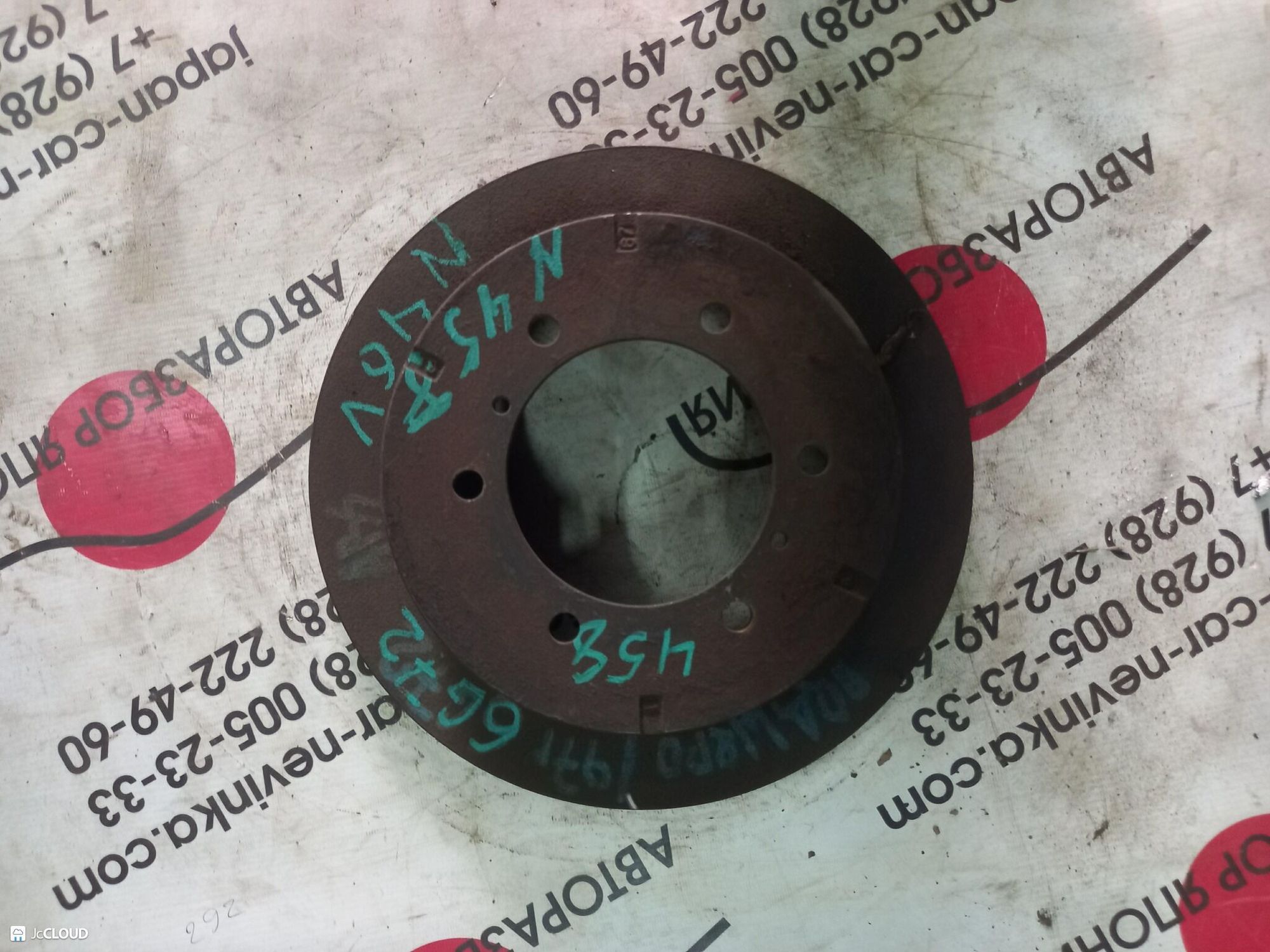 458 тормозной диск MITSUBISHI PAJERO N46W 6G72, 2000 рублей, Невинномысск