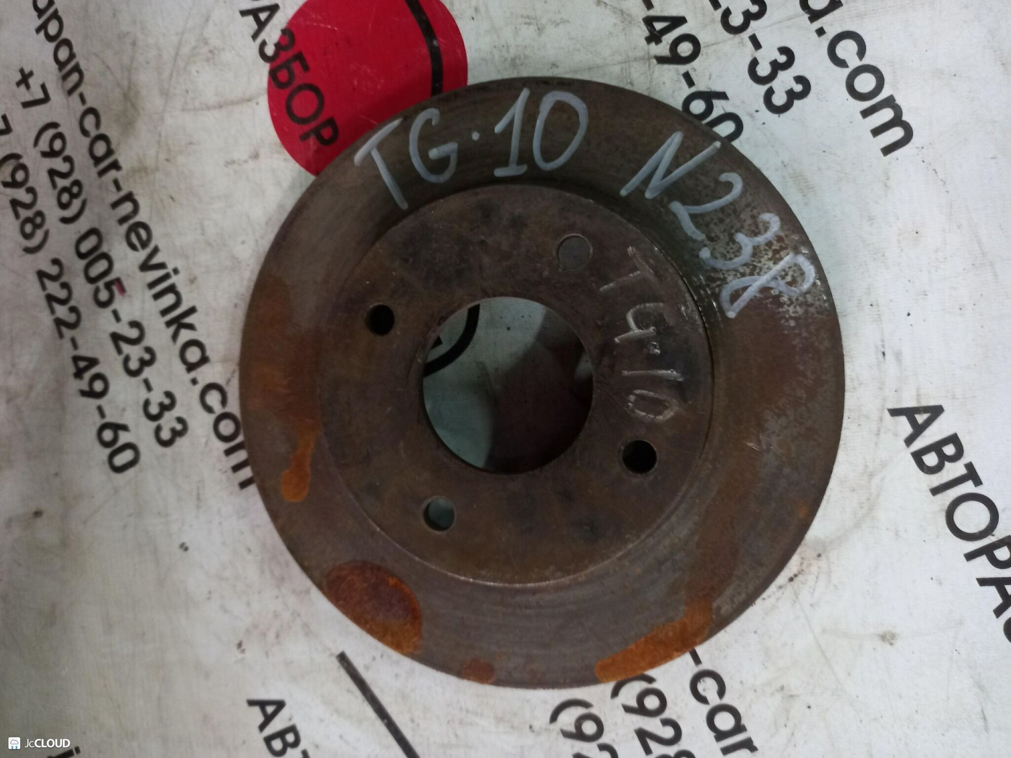 238 тормозной диск  NISSAN BLUEBIRD SYLPHY TG10, 2000 рублей, Невинномысск