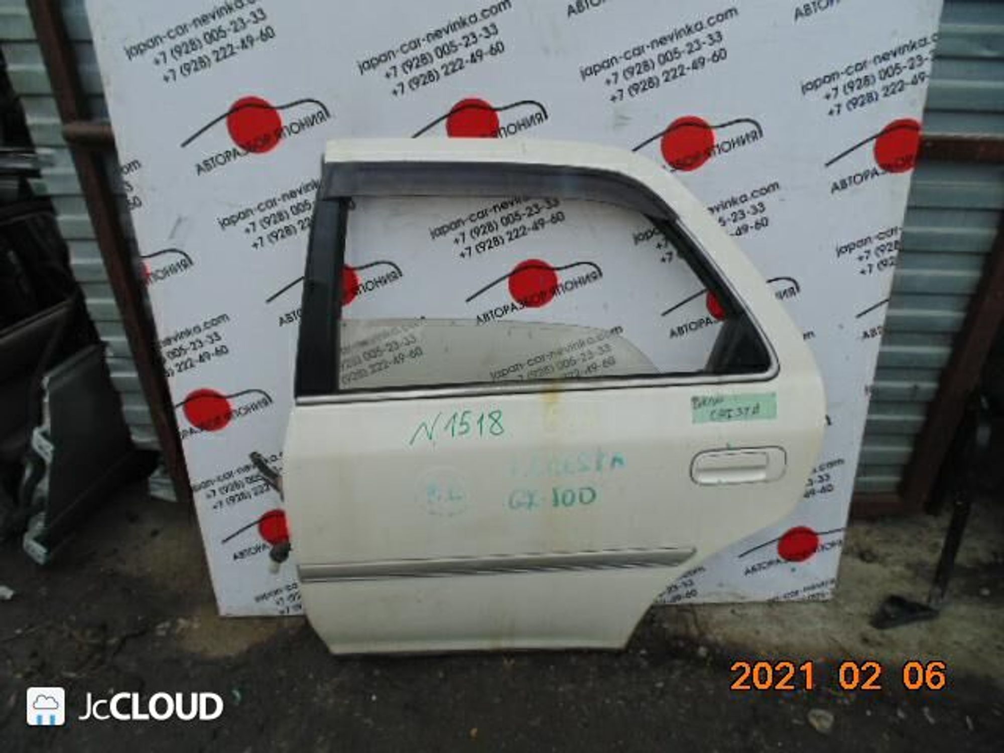 1518 дверь на TOYOTA CRESTA GX100, 5500 рублей, Невинномысск