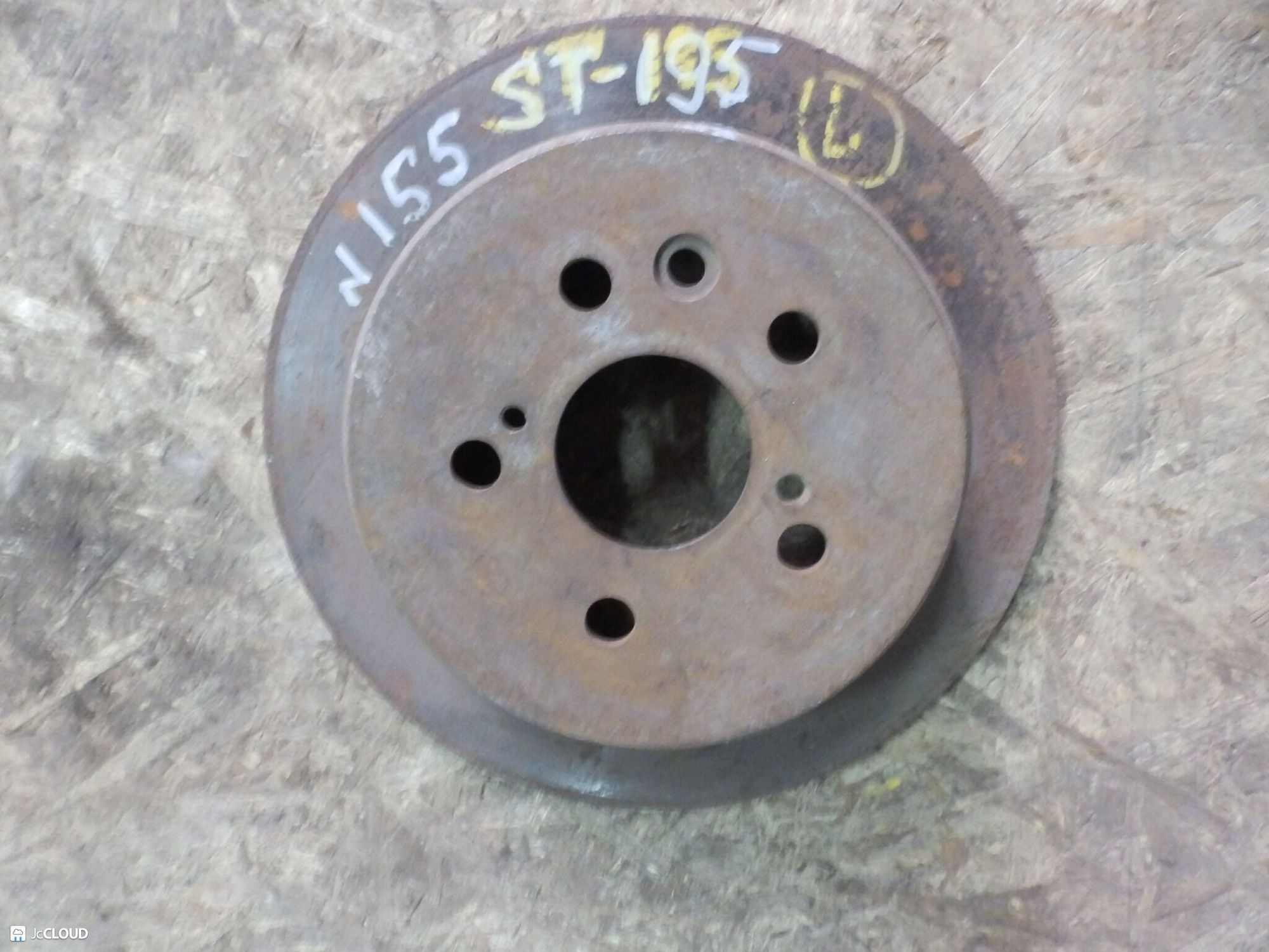 155 Диск тормозной задний TOYOTA ST195, 2000 рублей, Невинномысск