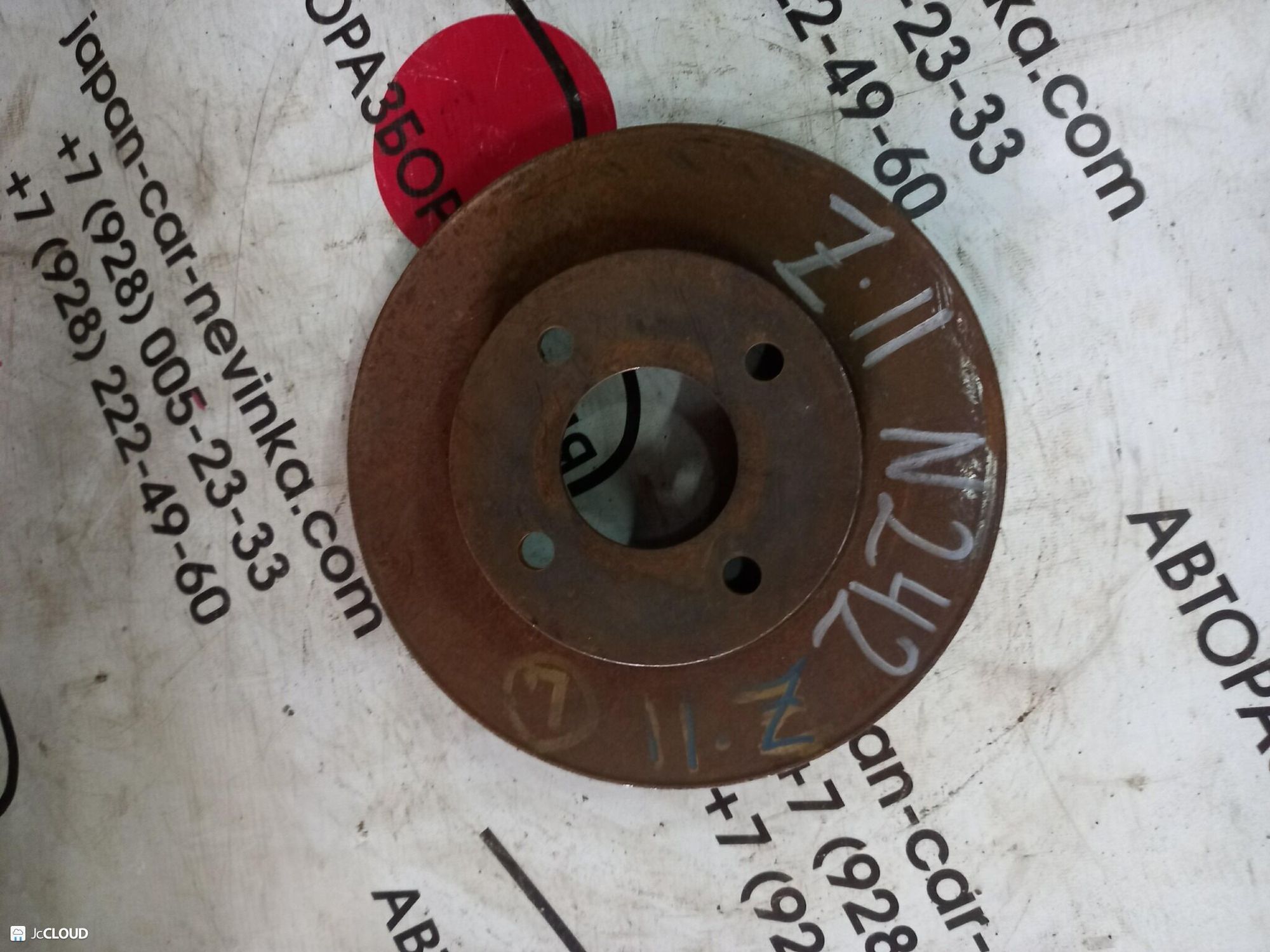 242 тормозной диск NISSAN CUBE BZ11, 1500 рублей, Невинномысск