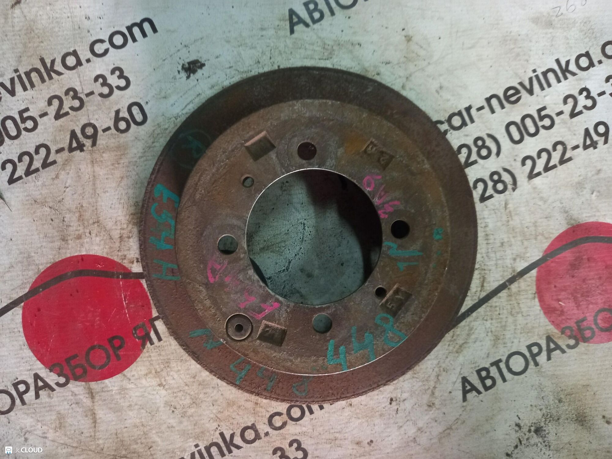 448 тормозной диск MITSUBISHI GALANT E54A, 2000 рублей, Невинномысск