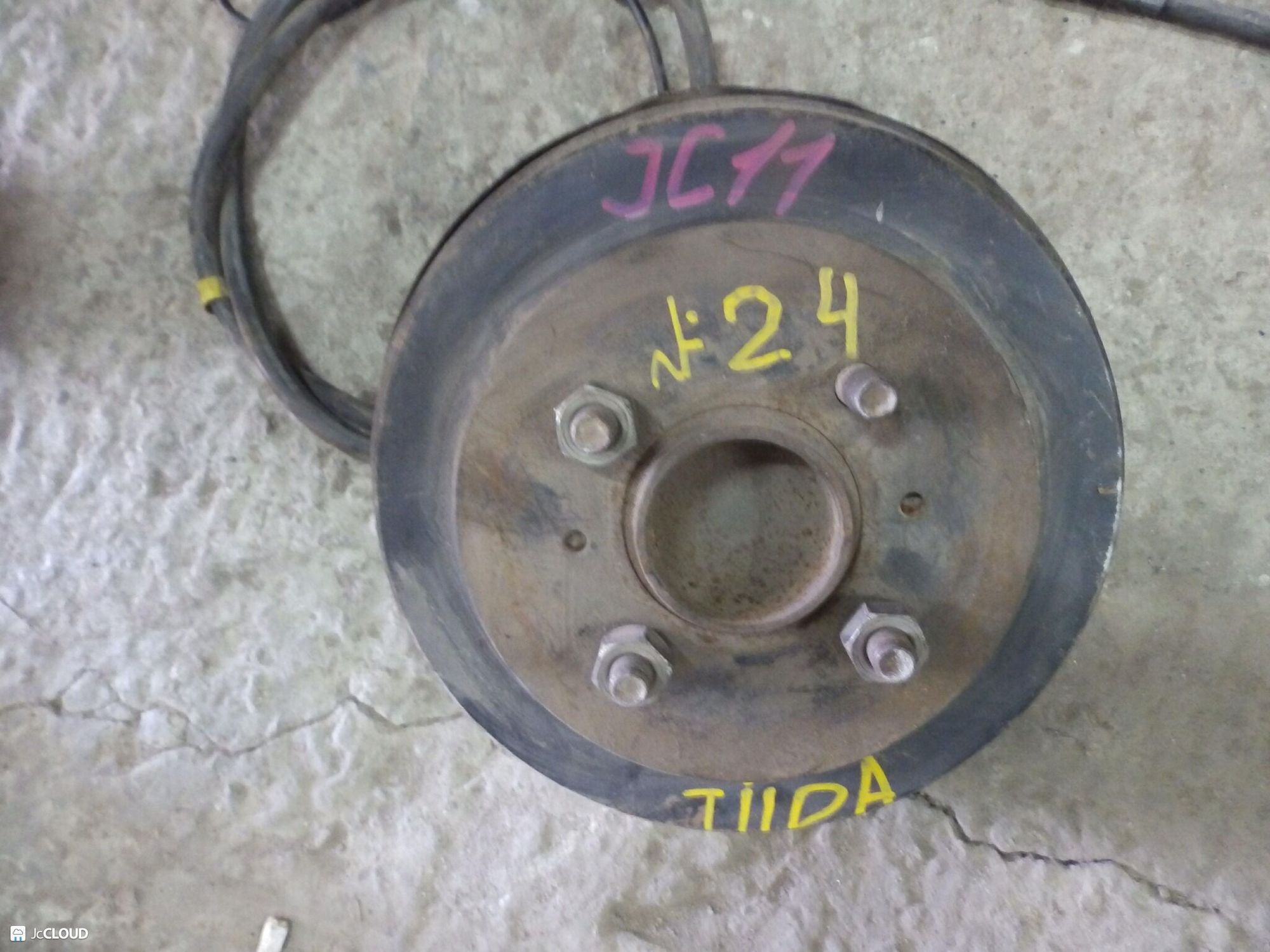 24 ступица зад лево NISSAN TIIDA JC11, 5000 рублей, Невинномысск