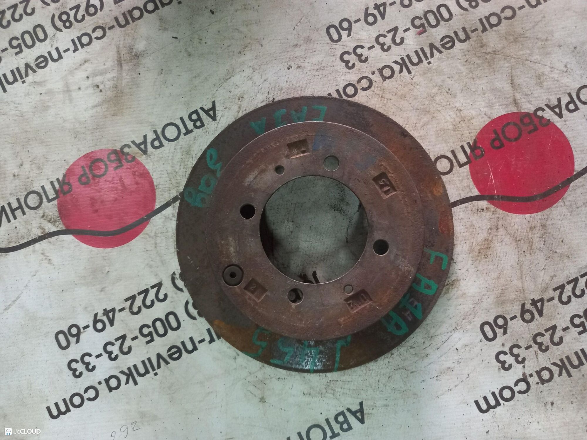 455 тормозной диск  MITSUBISHI GALANT EA1A, 2000 рублей, Невинномысск