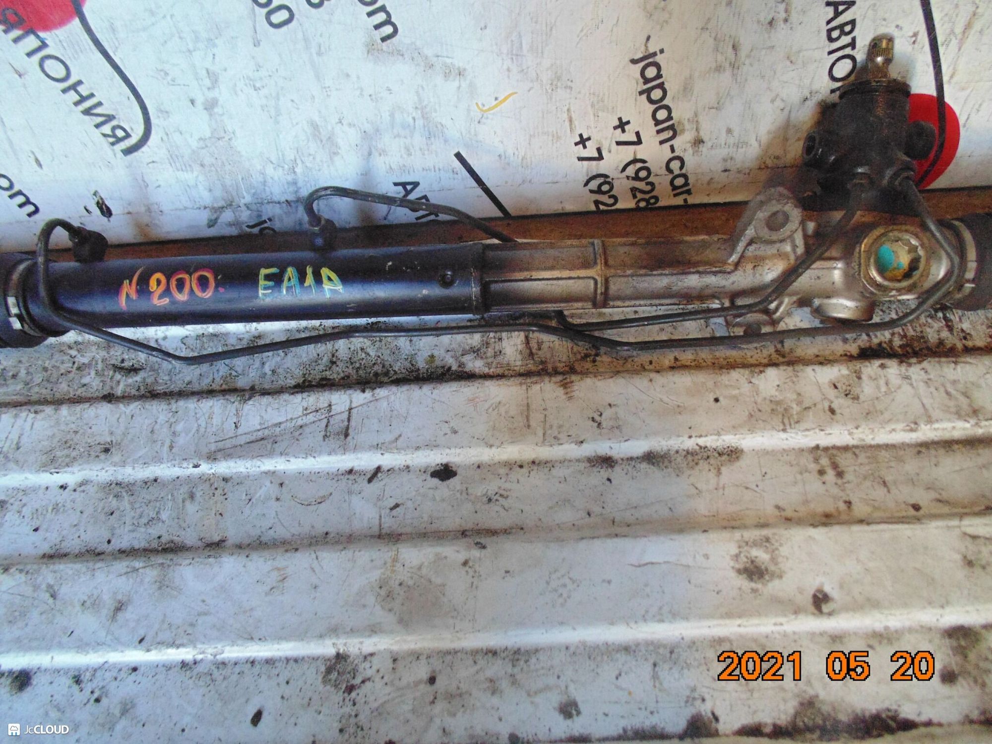 200 рулевая рейка MITSUBISHI GALANT EA1A, 8500 рублей, Невинномысск