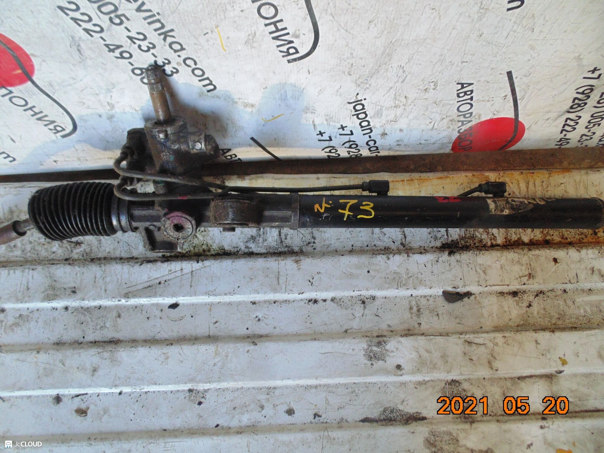 73 рулевая рейка HONDA ACCORD CL2, 9999 рублей, Невинномысск