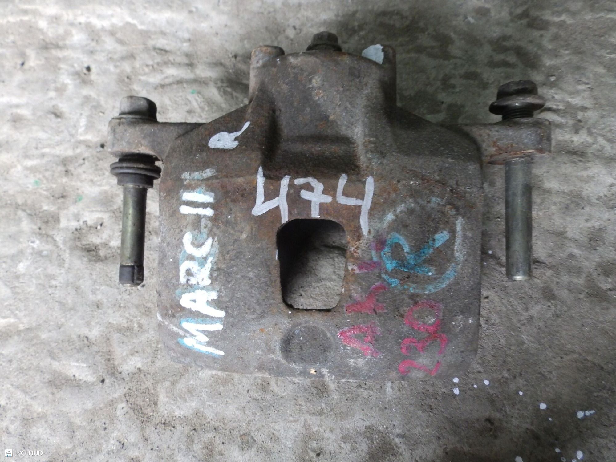 474 Суппорт тормозной передний правый NISSAN MARCH AK11, 3000 рублей, Невинномысск