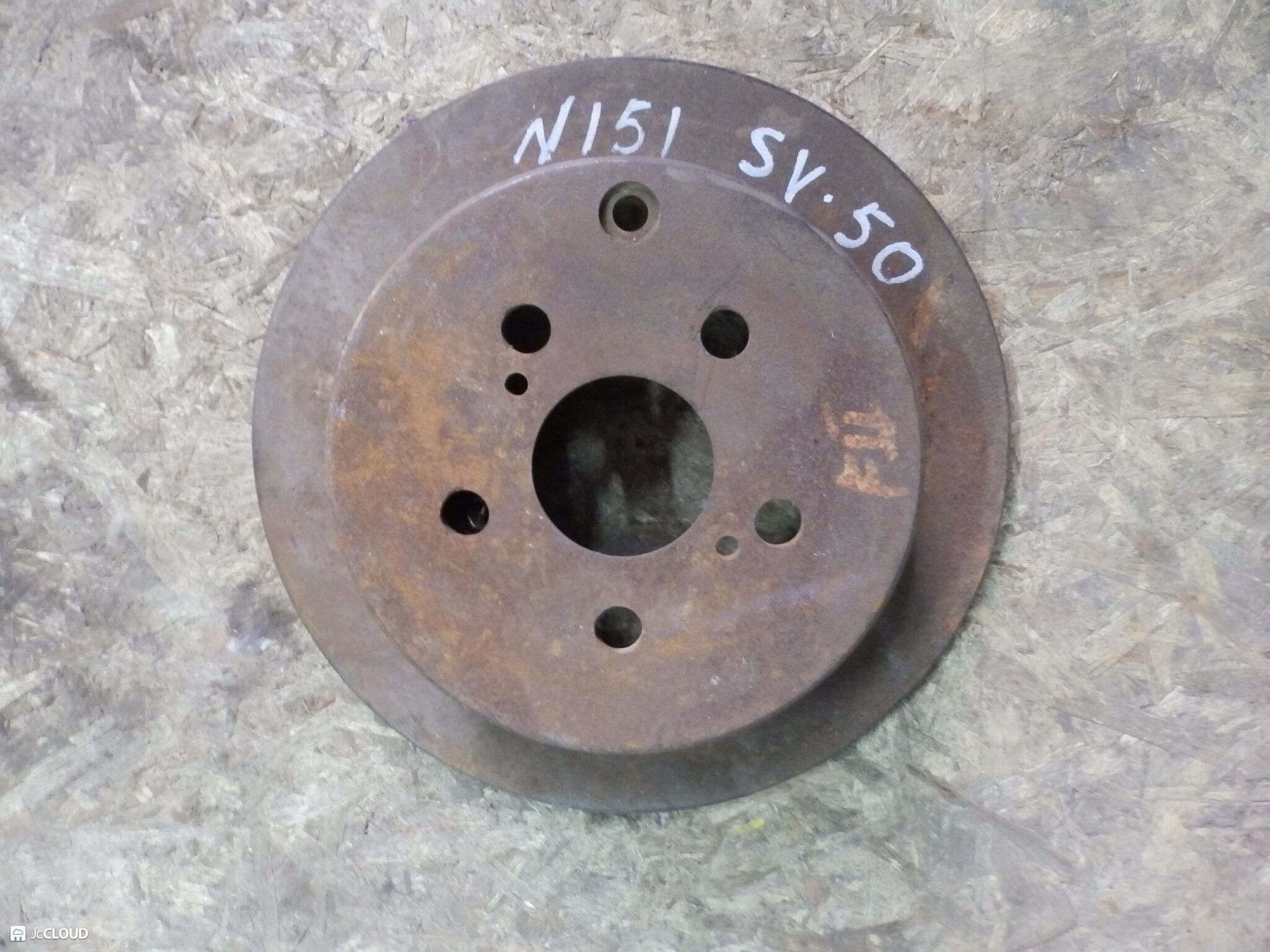 151 Диск тормозной задний TOYOTA SV50, 2000 рублей, Невинномысск