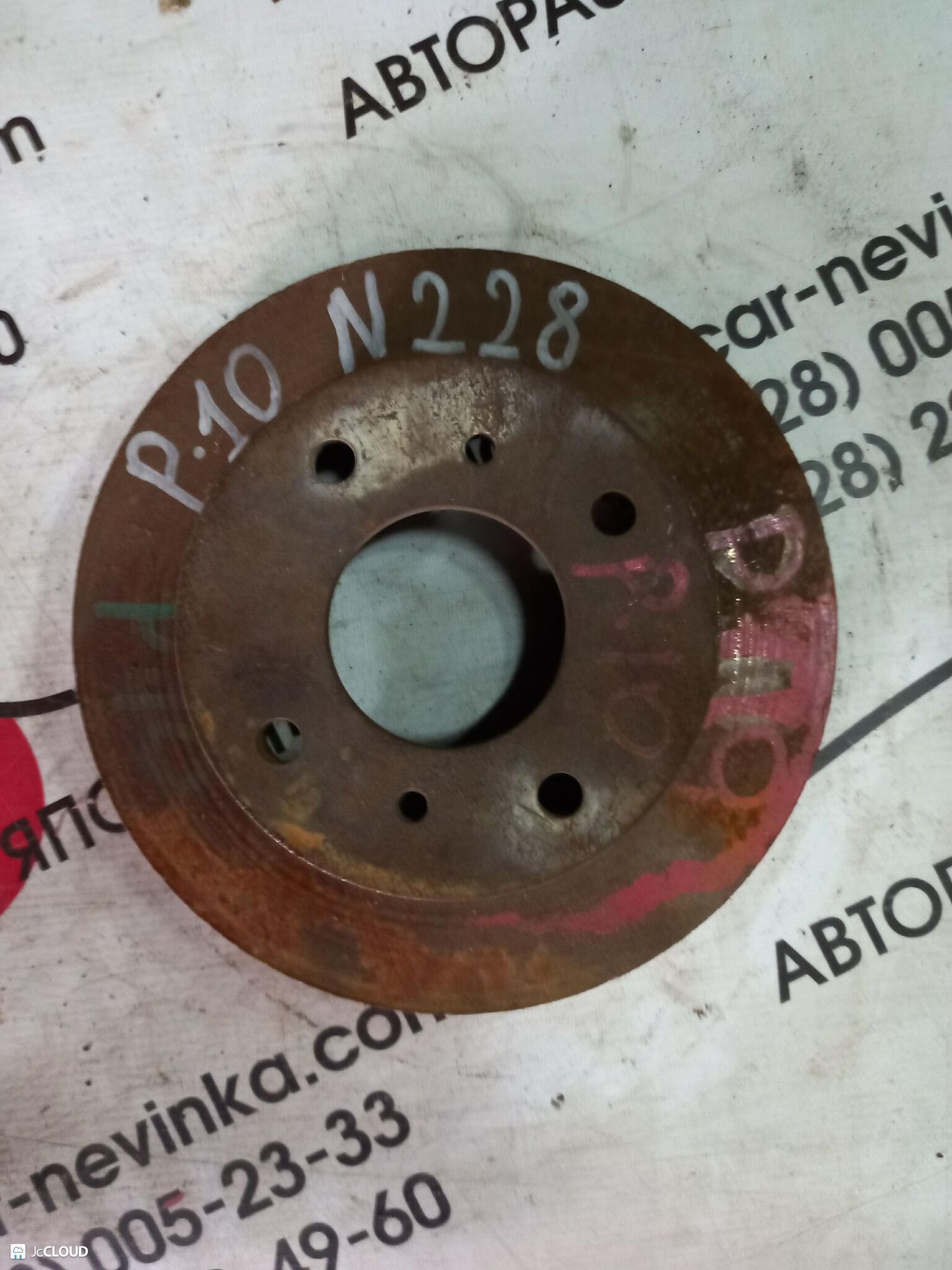 228 тормозной диск  NISSAN PRIMERA P10, 2000 рублей, Невинномысск
