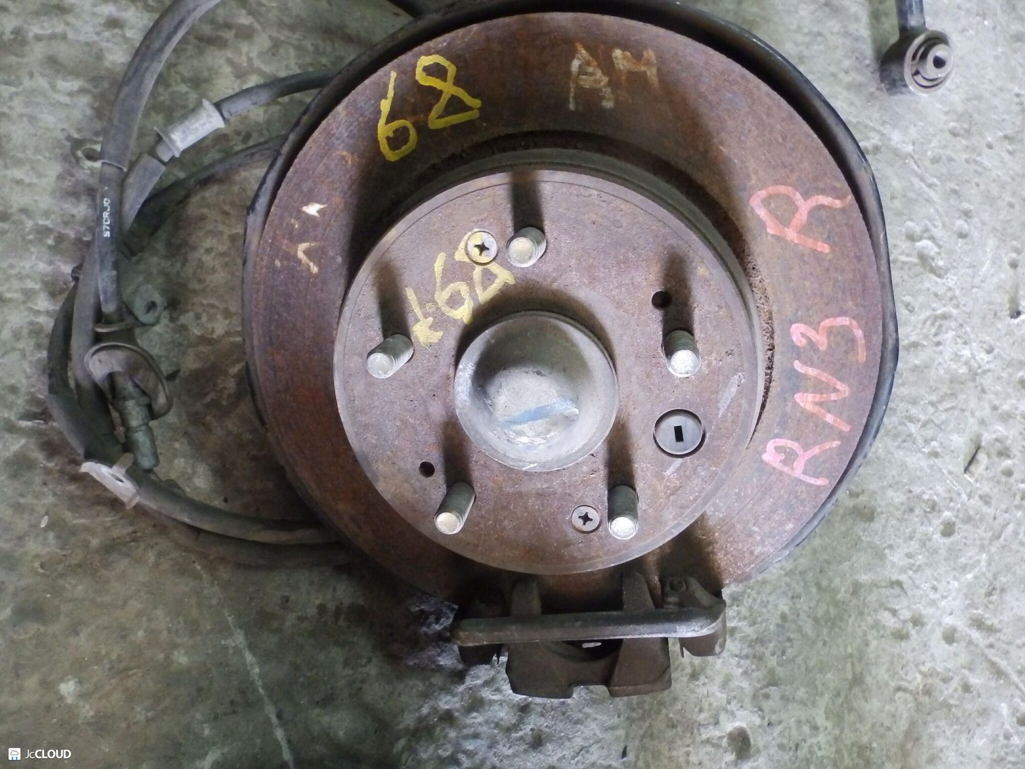 68 ступица зад право HONDA STREAM RN3, 6500 рублей, Невинномысск