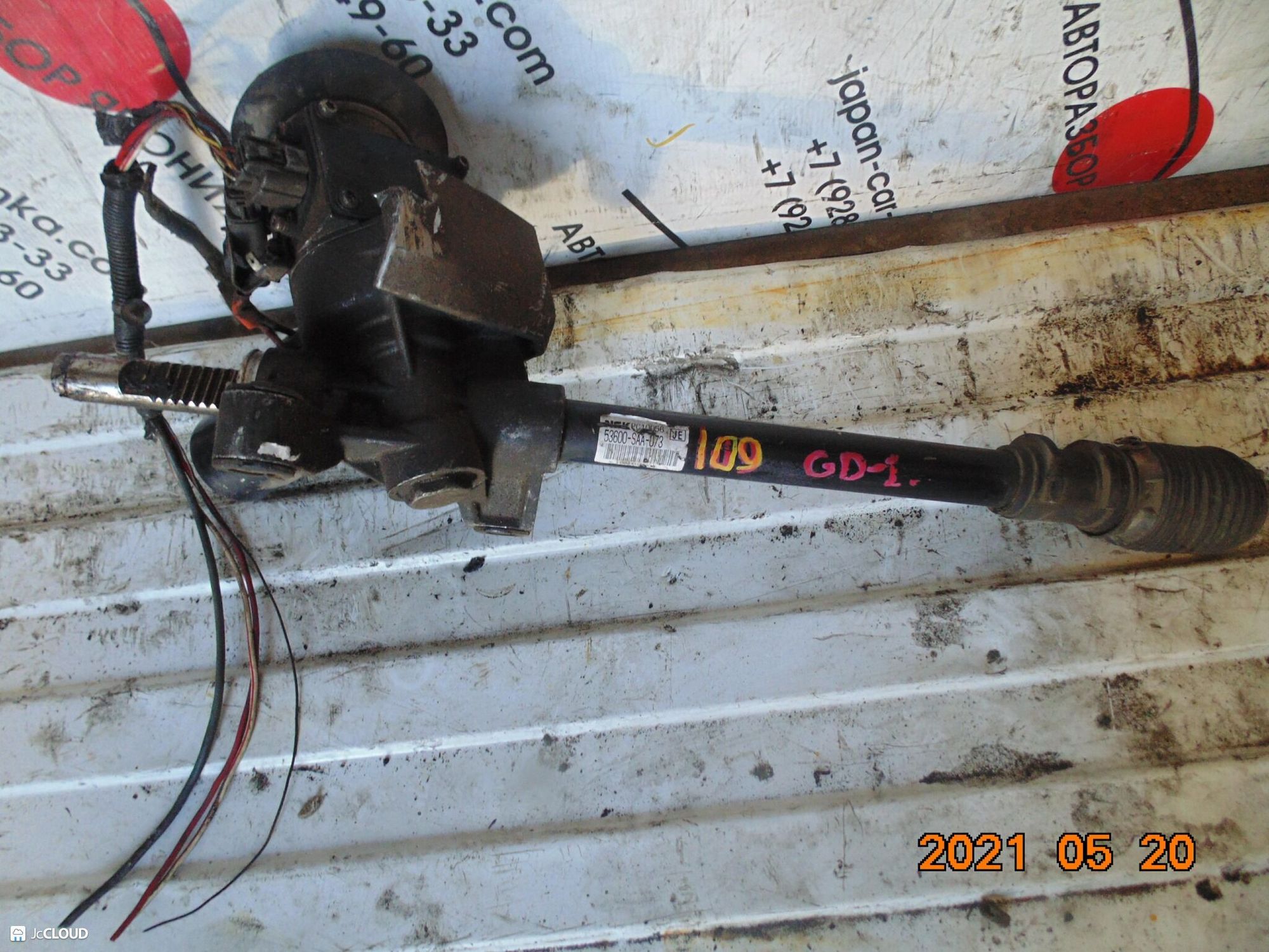 109 рулевая рейка HONDA FIT GD1, 11500 рублей, Невинномысск