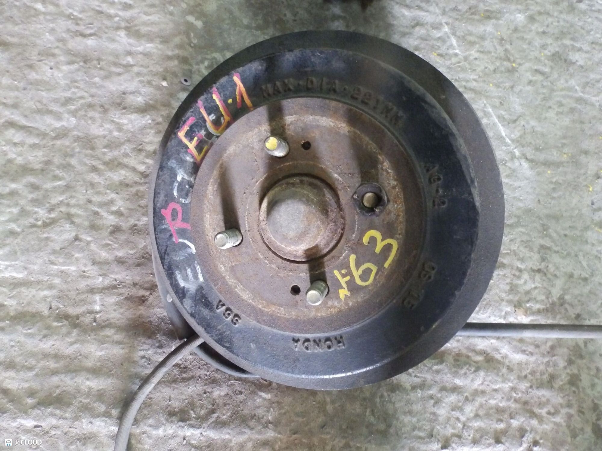 63 ступица зад право HONDA CIVIC EU1, 5000 рублей, Невинномысск