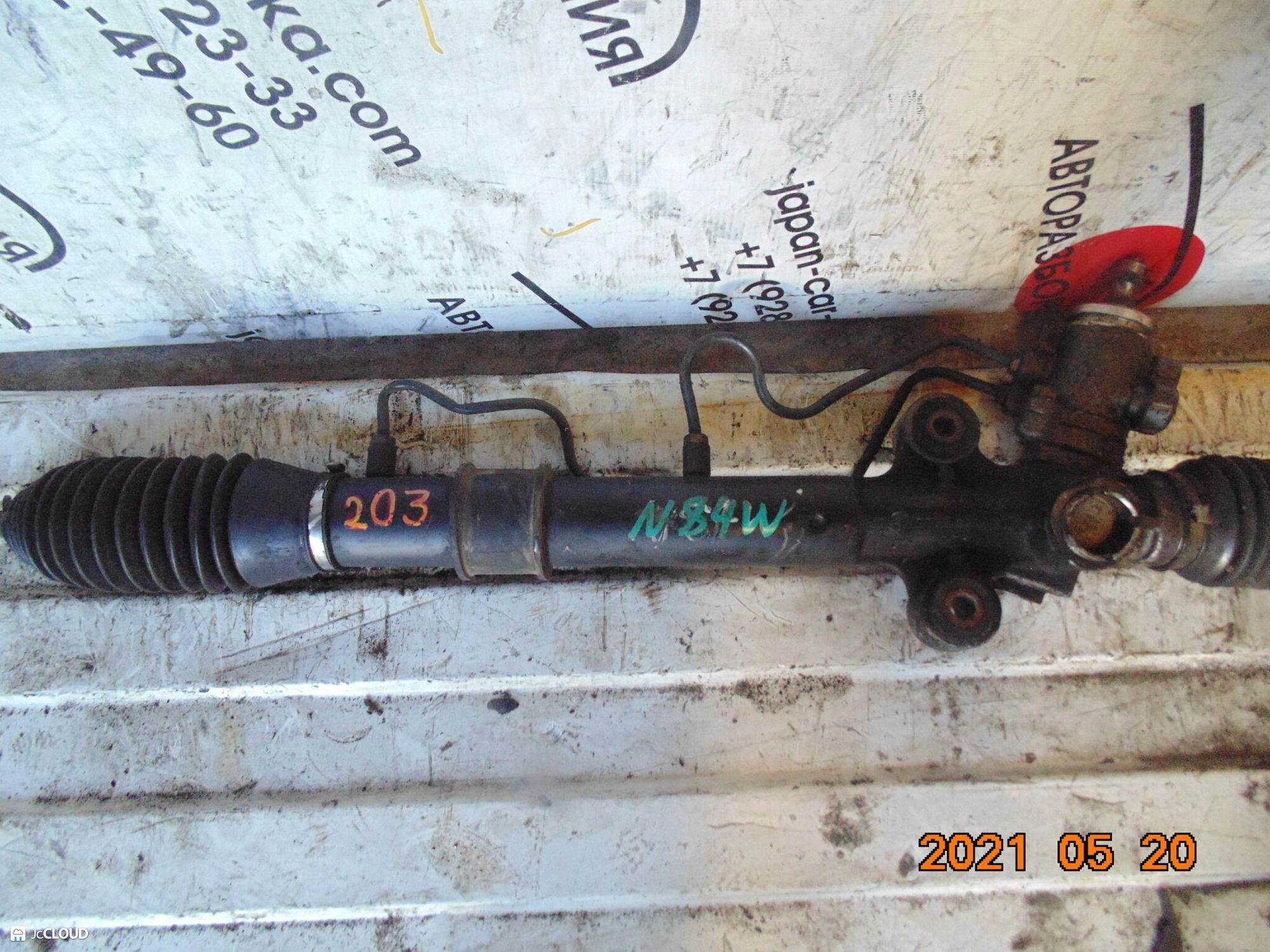 203 рулевая рейка  MITSUBISHI CHARIOT N48W, 7500 рублей, Невинномысск