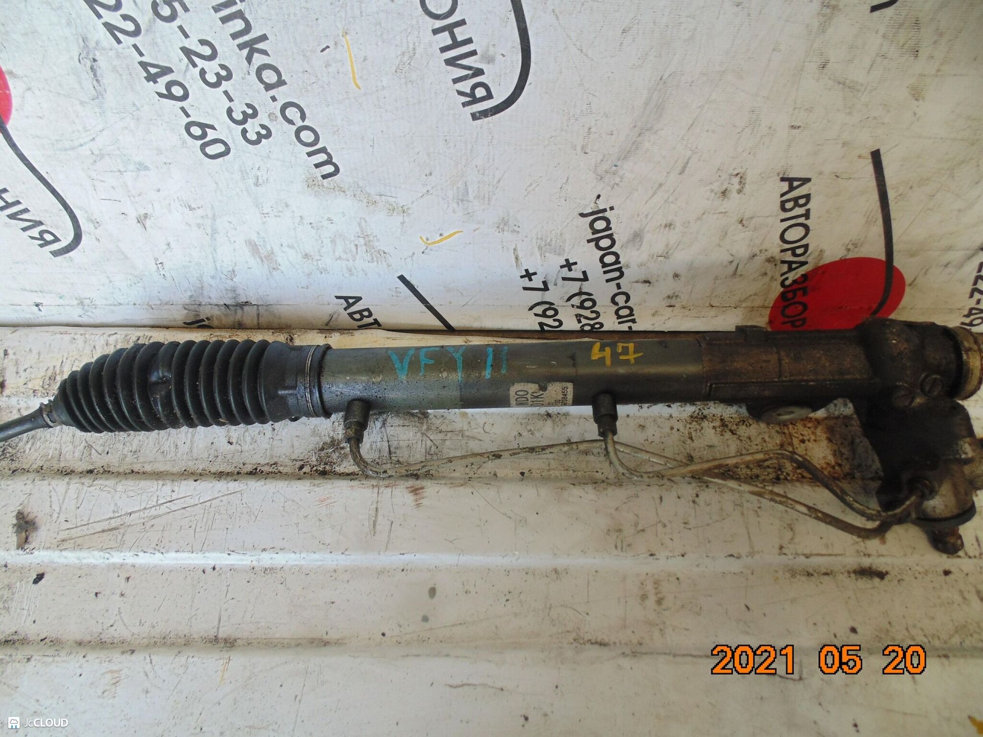 47 рулевая рейка  NISSAN WINGROAD Y11, 12500 рублей, Невинномысск