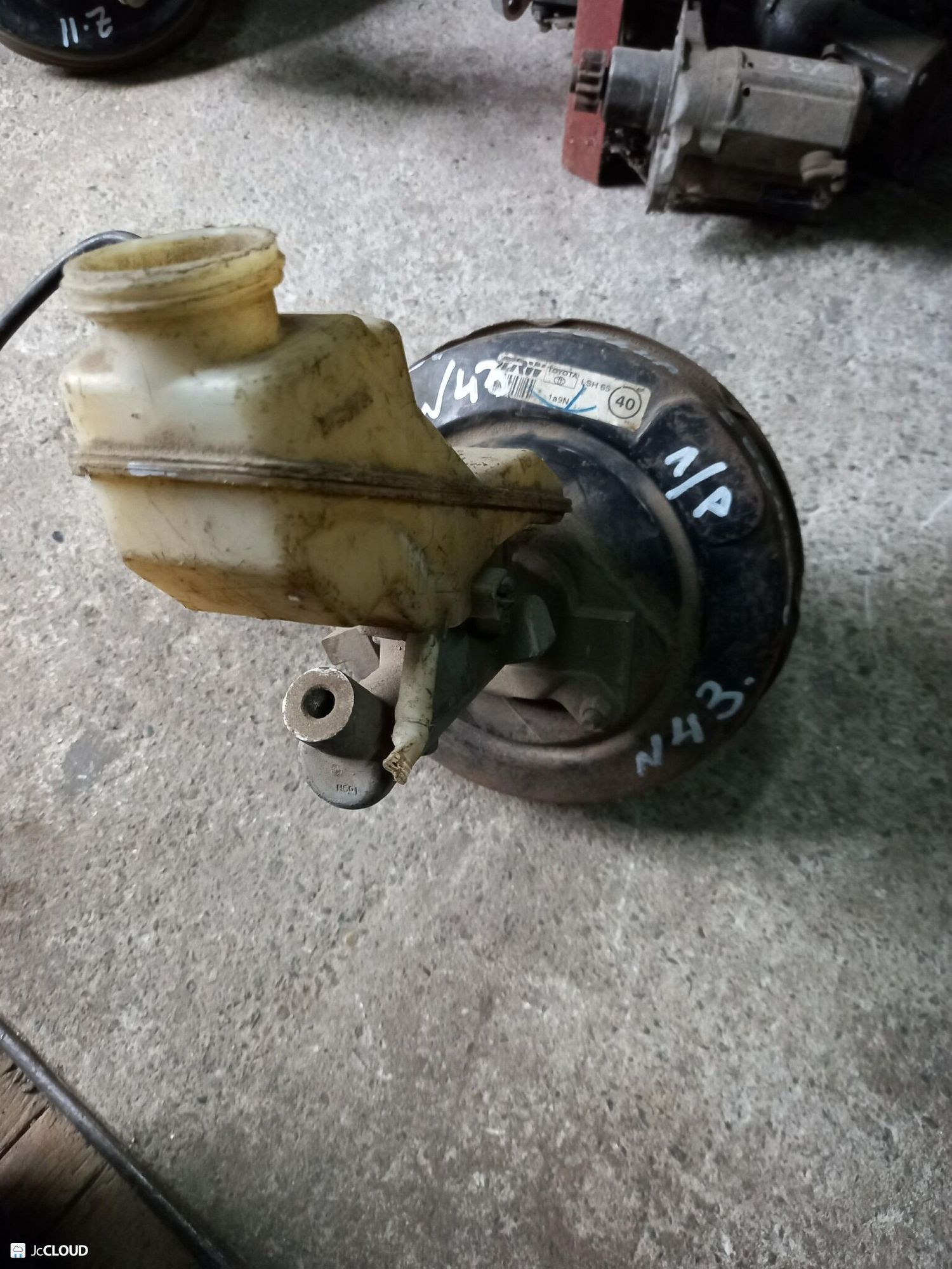 43 Вакуумный усилитель тормозов TOYOTA COROLLA NZE121, 4500 рублей, Невинномысск