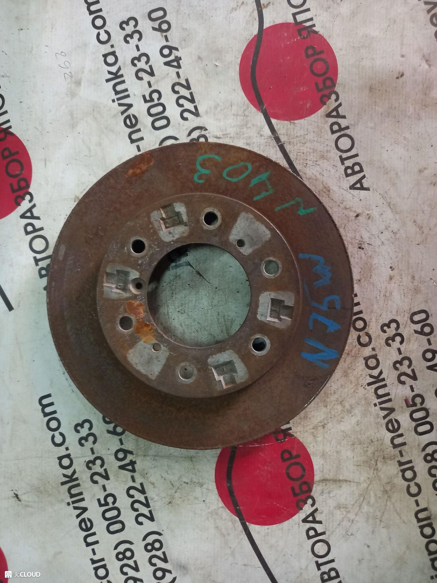 тормозной диск на MITSUBISHI PAJERO N75W, 2000 рублей, Невинномысск