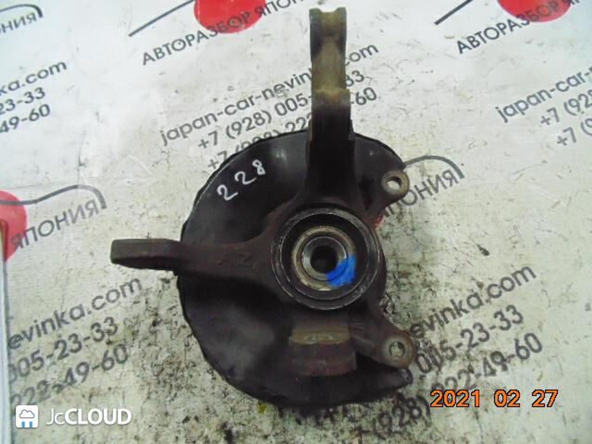 228 ступица перед лево HONDA FIT GD1, 3500 рублей, Невинномысск