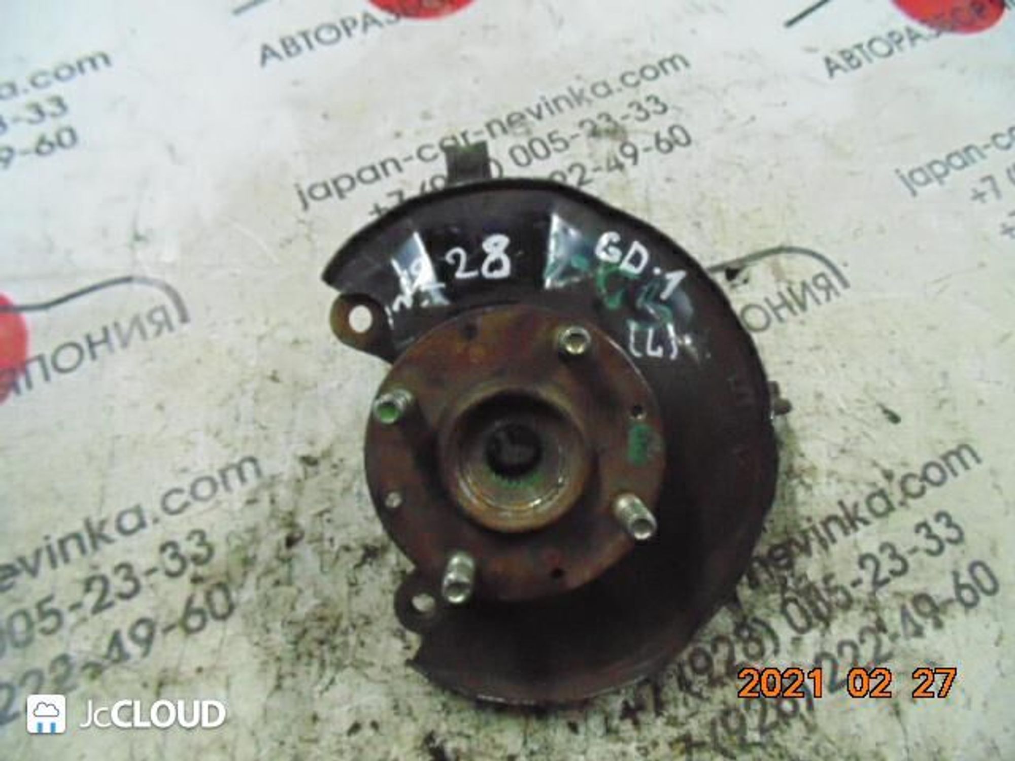 228 ступица перед лево HONDA FIT GD1, 3500 рублей, Невинномысск