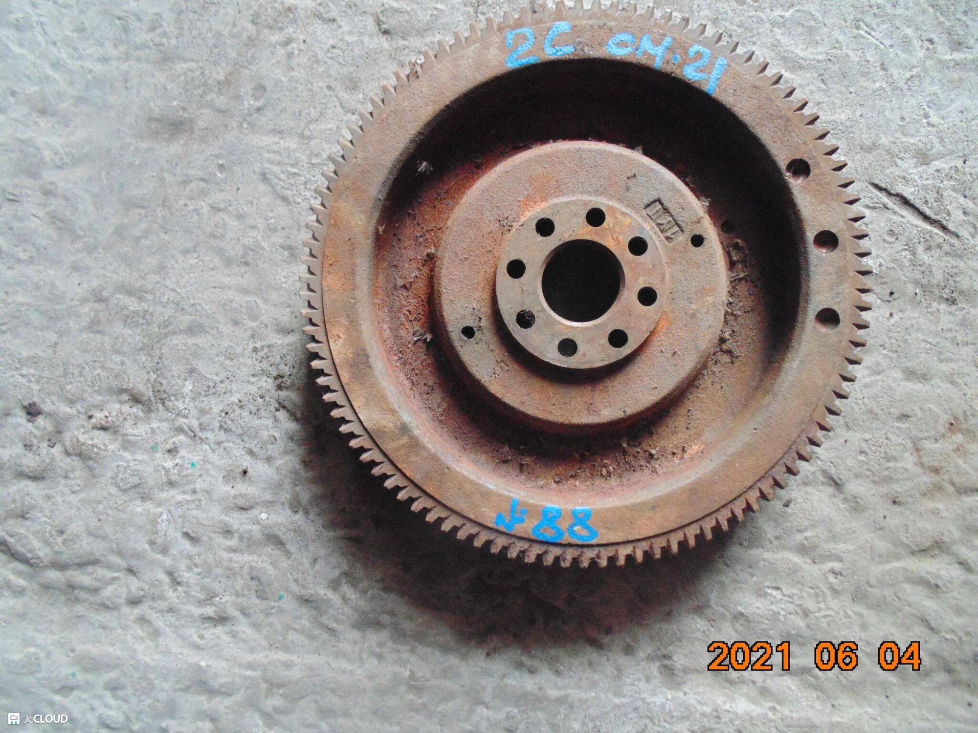 129 Маховик TOYOTA CM21 2C, 8000 рублей, Невинномысск