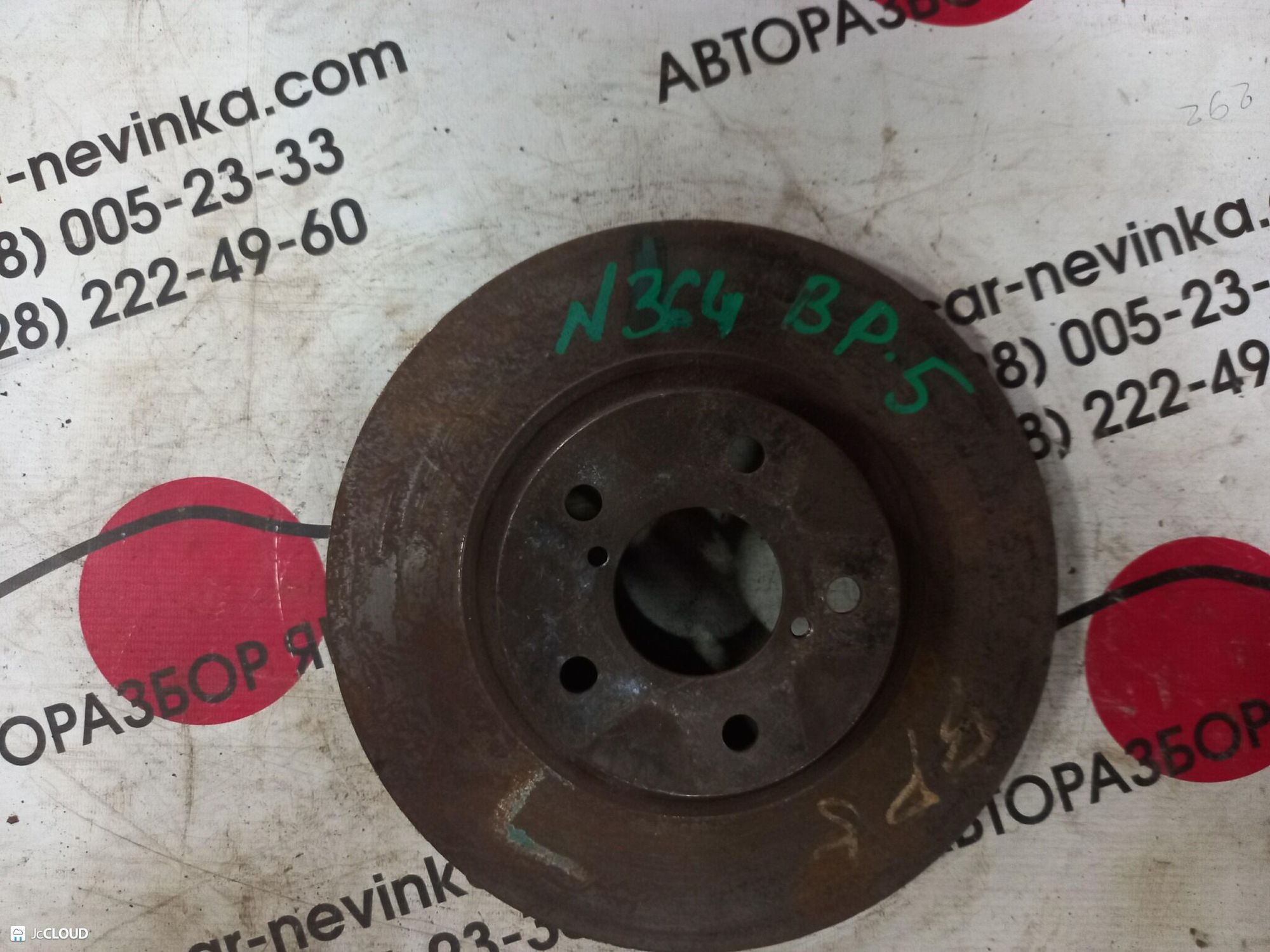 364 тормозной диск  SUBARU LEGACY BP5, 2000 рублей, Невинномысск