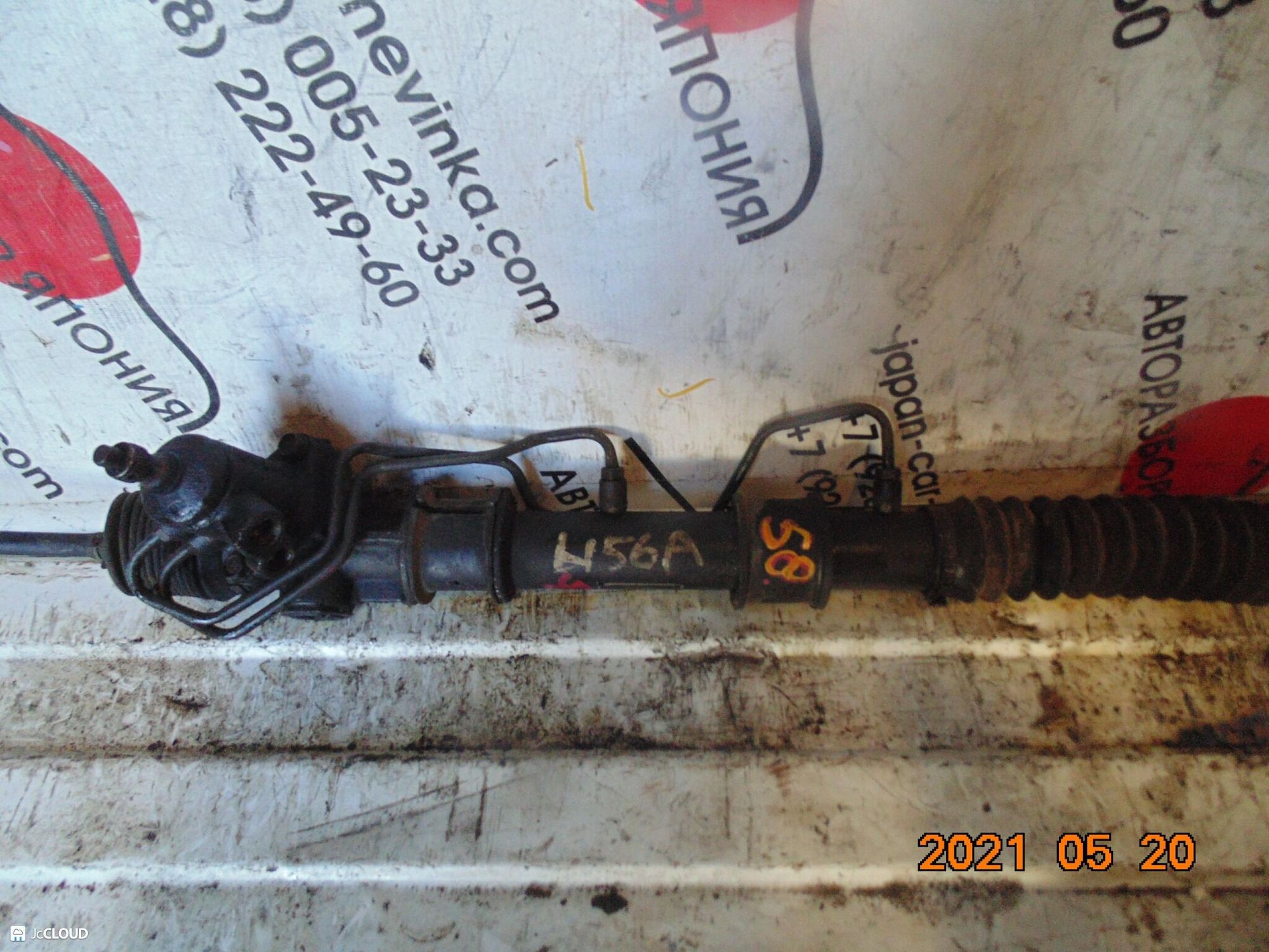 58 рулевая рейка MITSUBISHI PAJERO MINI H56A, 8000 рублей, Невинномысск