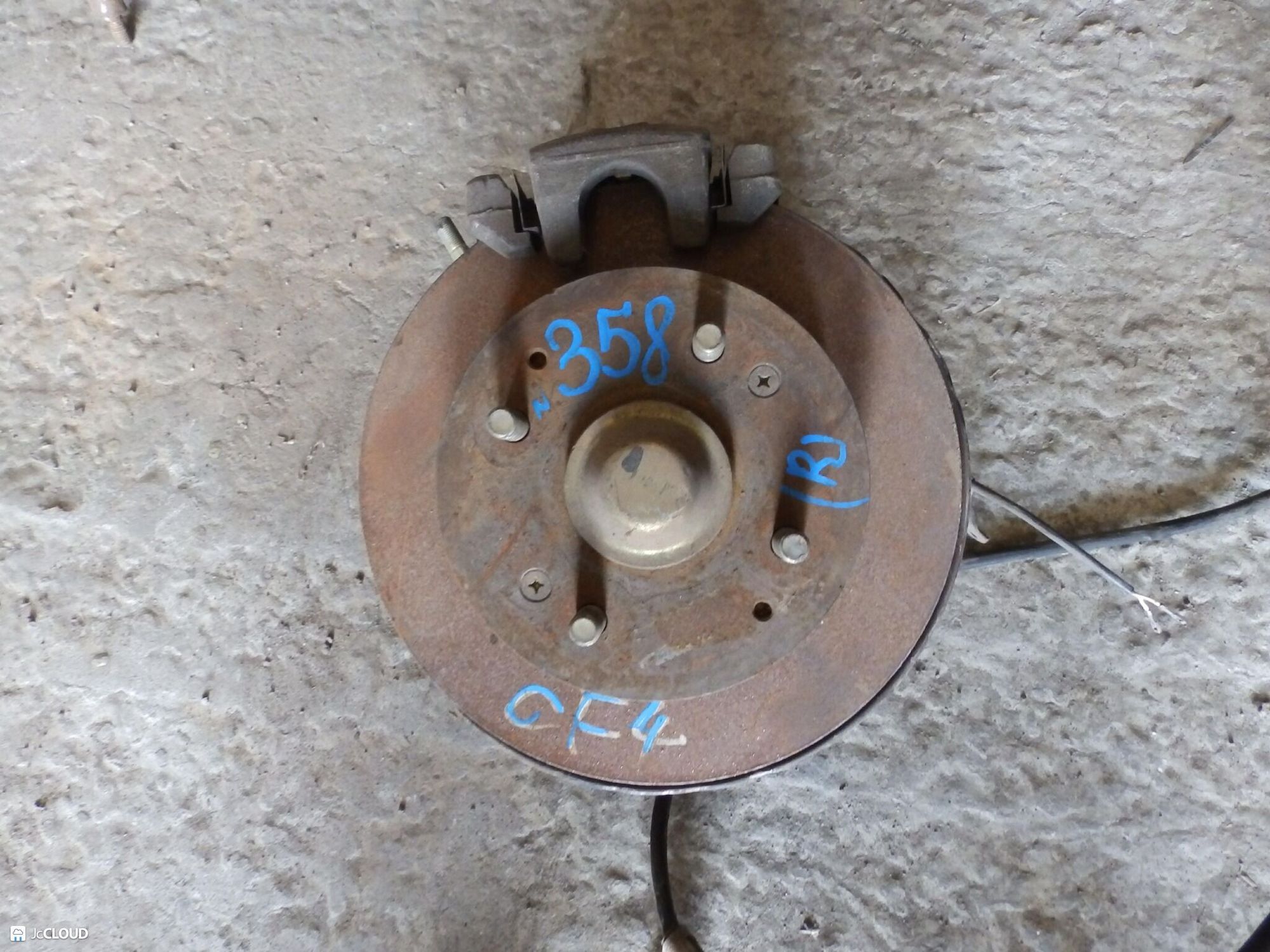 358 ступица зад право HONDA ACCORD CF4, 6000 рублей, Невинномысск