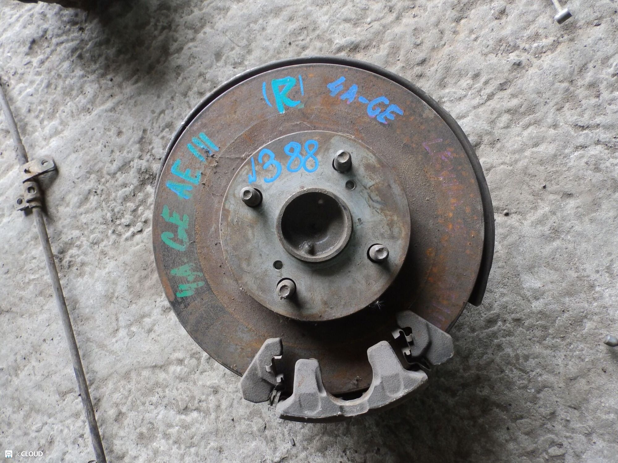 388 ступица зад право TOYOTA LEVIN AE111, 4500 рублей, Невинномысск