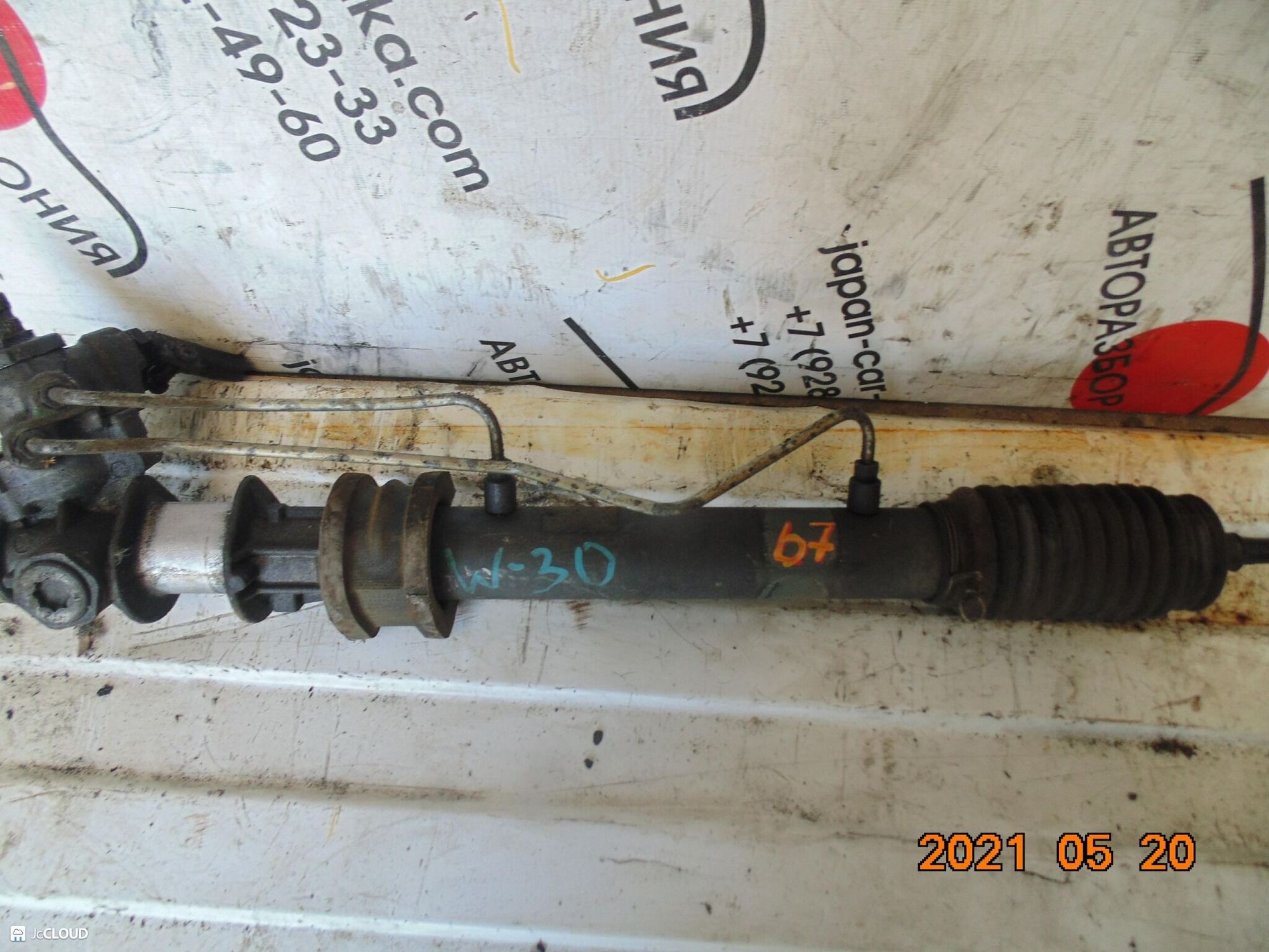 67 рулевая рейка NISSAN LARGO W30, 10500 рублей, Невинномысск