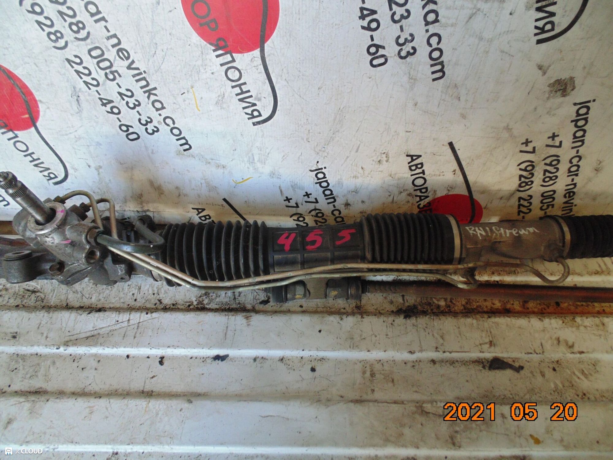 455 рулевая рейка HONDA STREAM RN1, 8500 рублей, Невинномысск