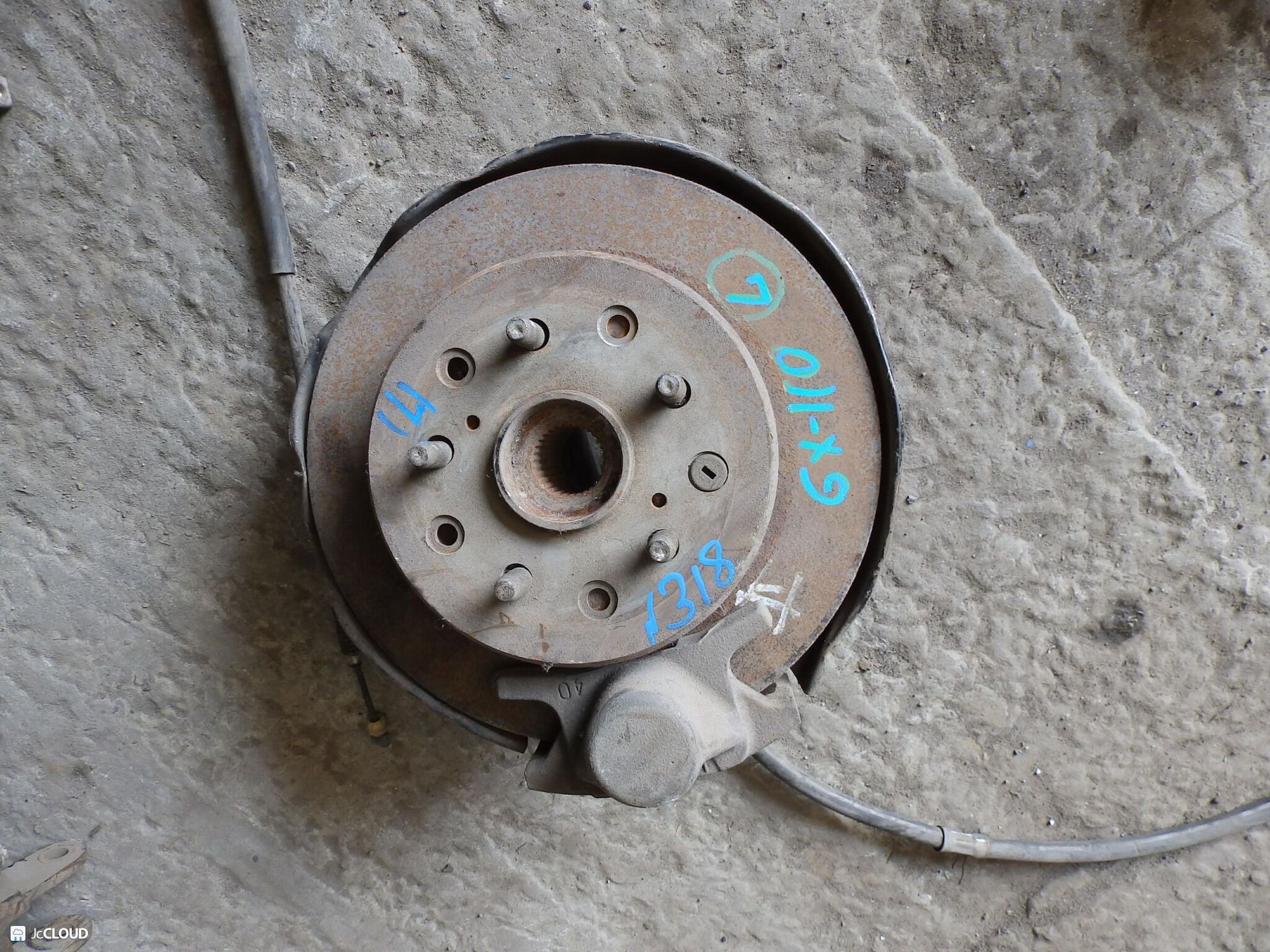 318 ступица зад лево TOYOTA MARK II GX100, 4500 рублей, Невинномысск