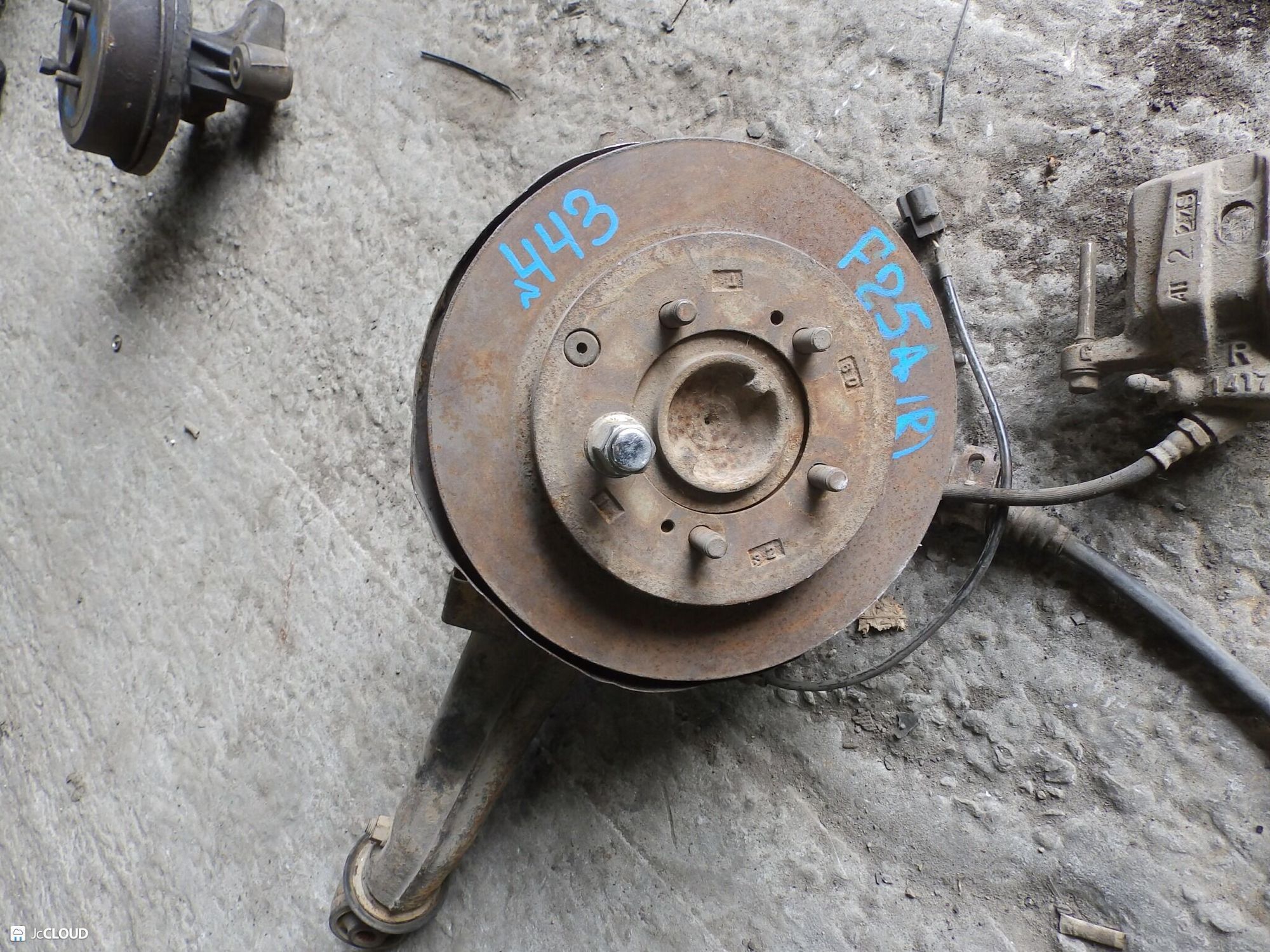 443 ступица  зад право MITSUBISHI DIAMANTE F25A, 3500 рублей, Невинномысск