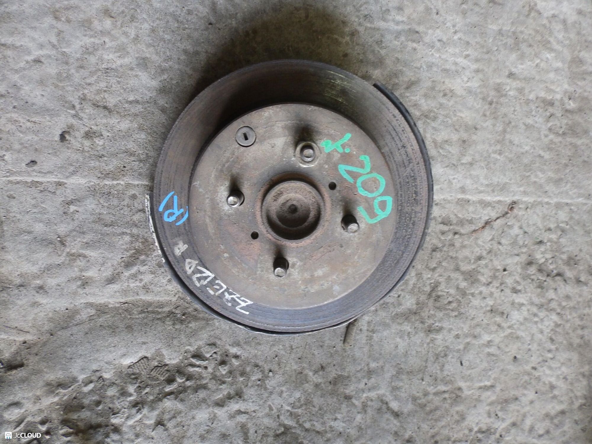 209 ступица зад право TOYOTA COROLLA ZZE120, 4000 рублей, Невинномысск