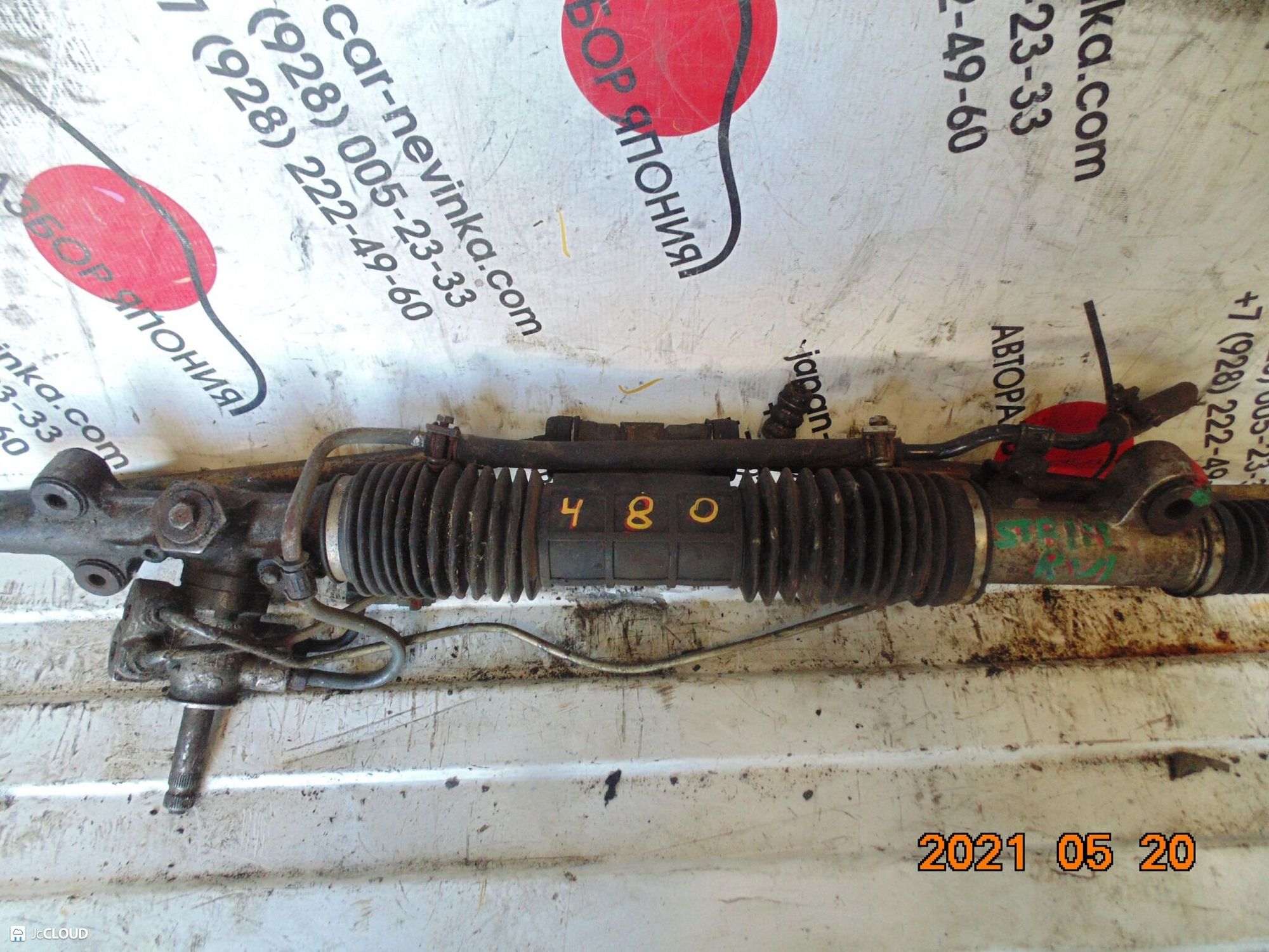 480 рулевая рейка HONDA STREAM RN1, 8500 рублей, Невинномысск