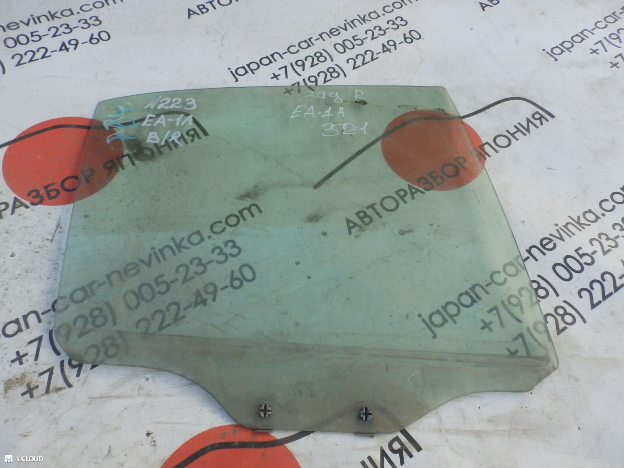 223 Стекло двери задней правой MITSUBISHI GALANT EA1A, 2000 рублей, Невинномысск