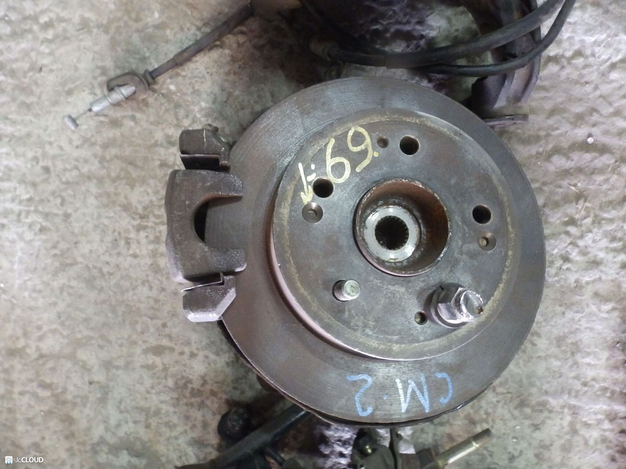 69 ступица зад лево HONDA ACCORD CM2, 5500 рублей, Невинномысск