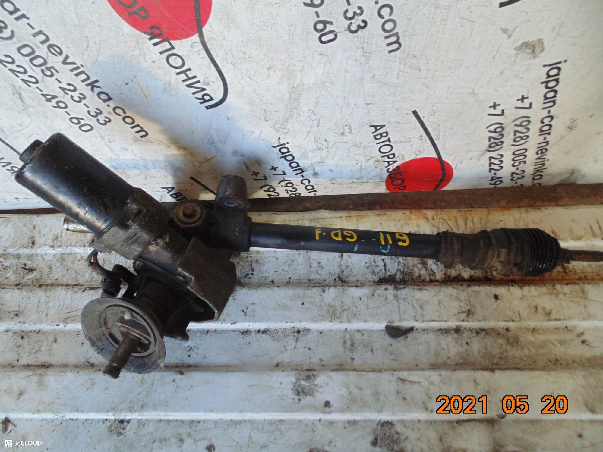 119 рулевая рейка HONDA FIT GD1, 11500 рублей, Невинномысск